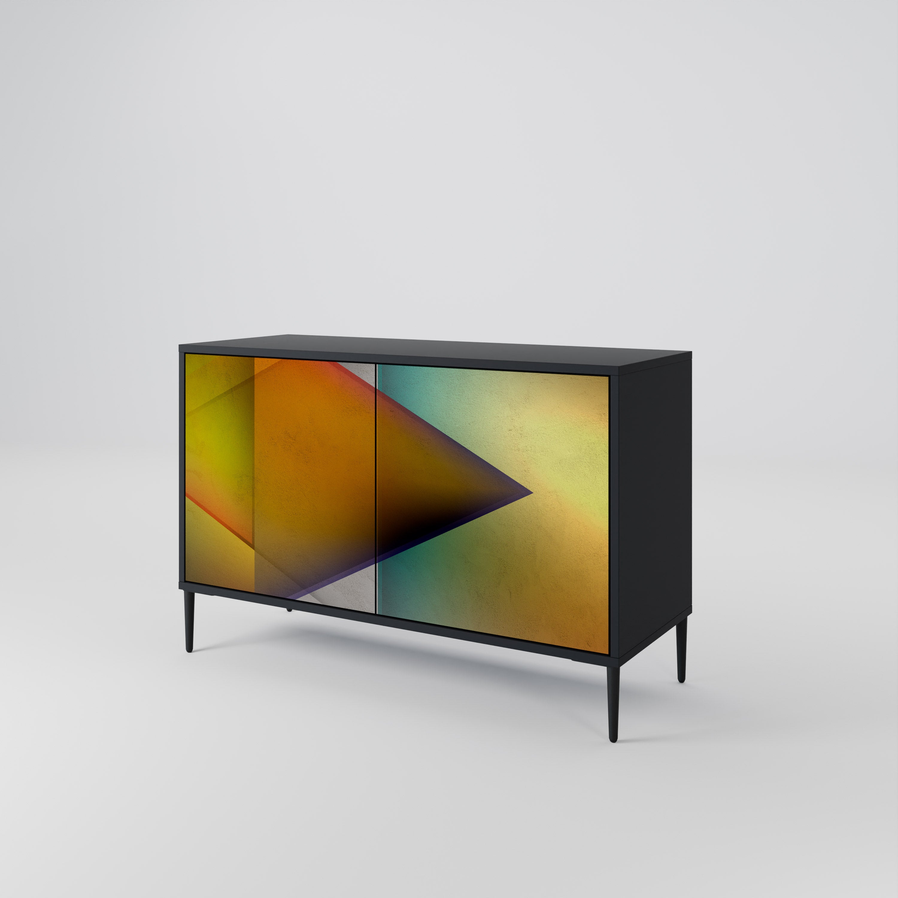 PIERCING SHARPNESS Skänk med två dörrar