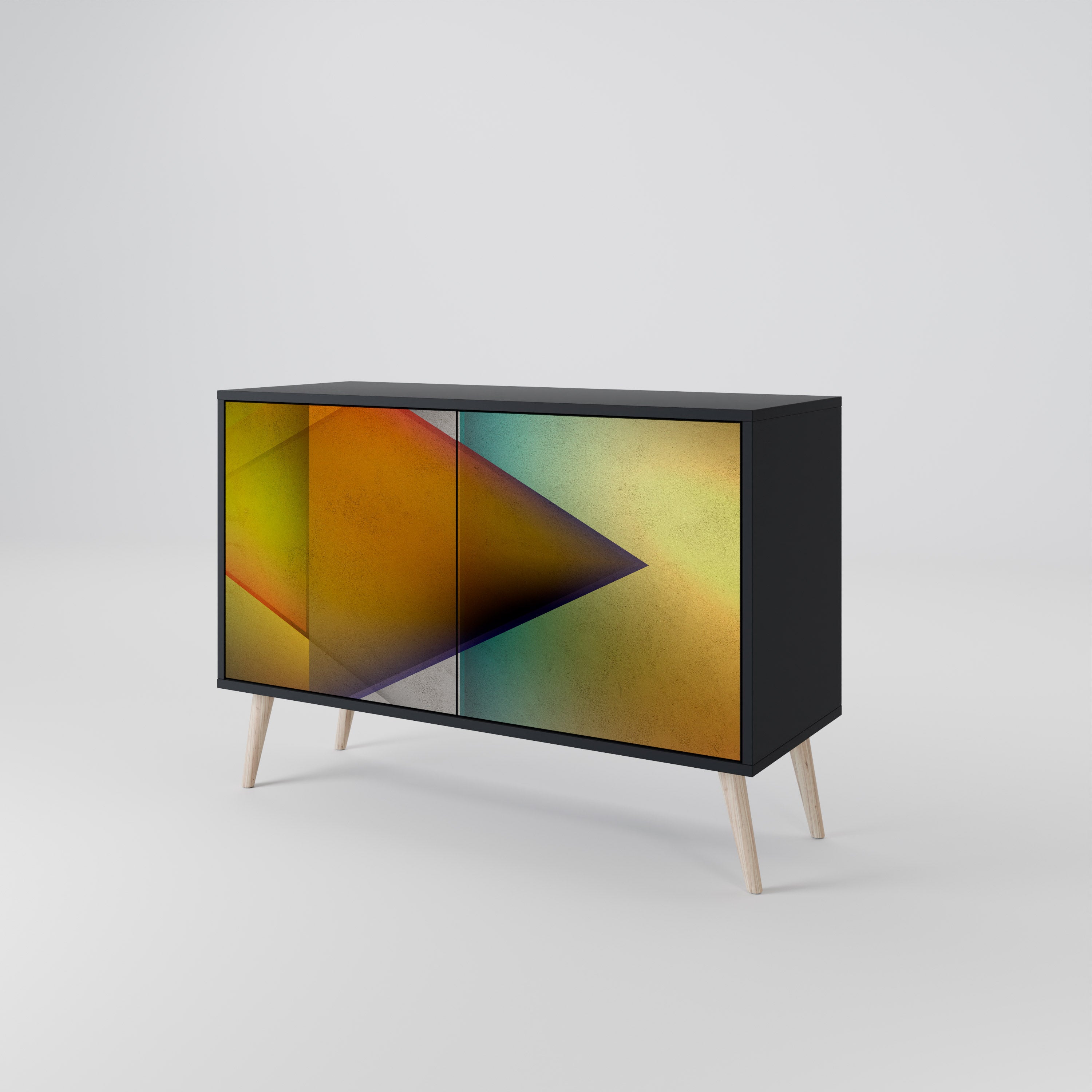 PIERCING SHARPNESS Skänk med två dörrar