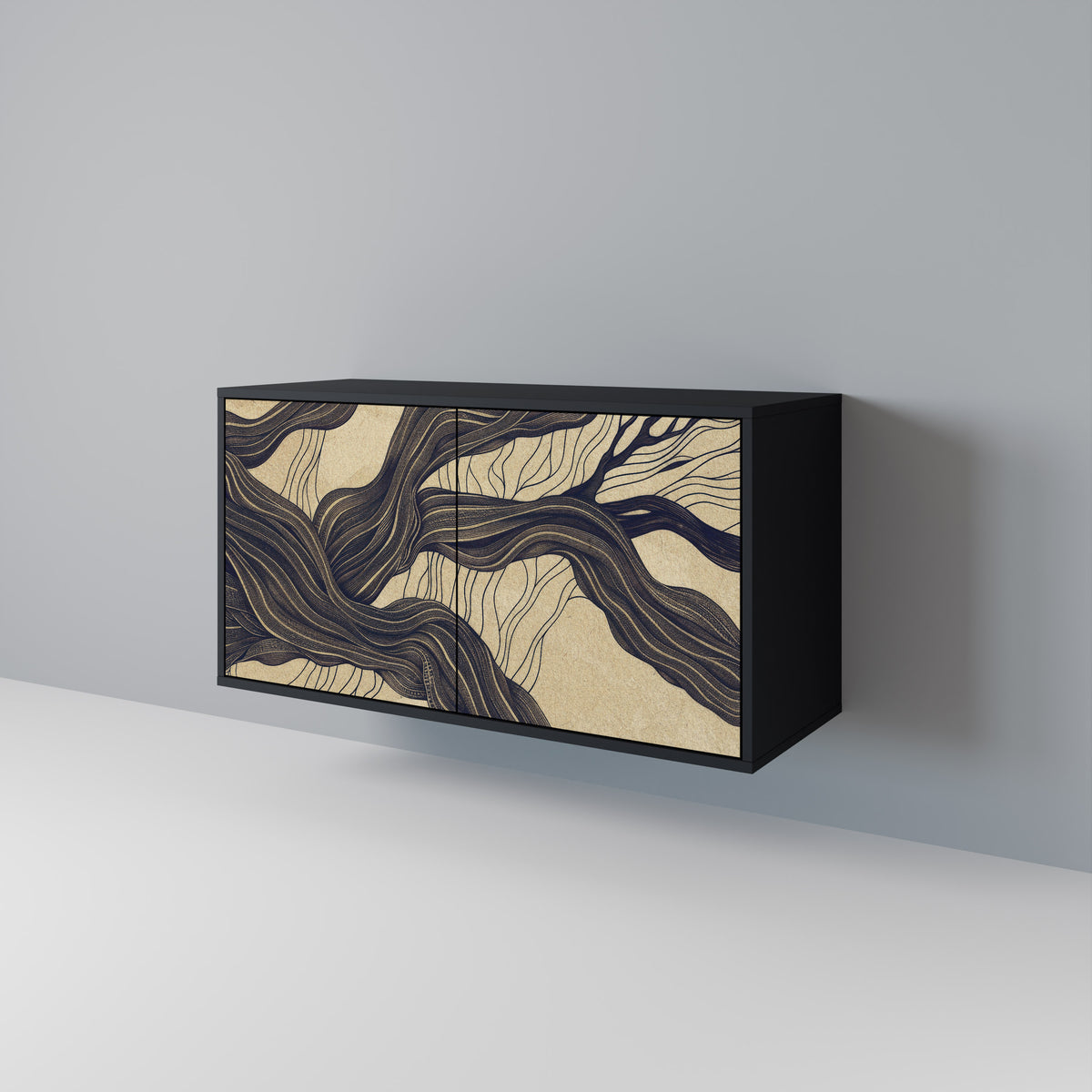 UNIFIED FRAGMENTS 2-türiges Sideboard
