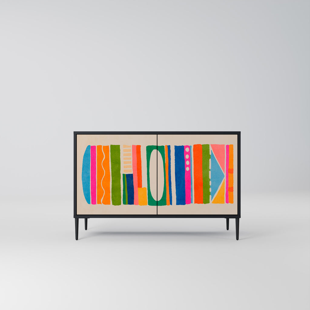 GEOMETRIC SHINE 2-Door Sideboard