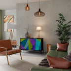 COLD SHOWCASE Skänk med två dörrar