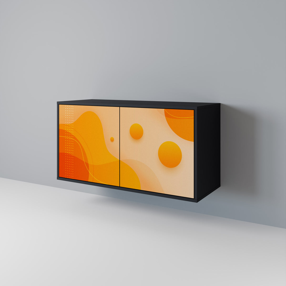 ORANGE ARRANGEMENT 2-Door Sideboard