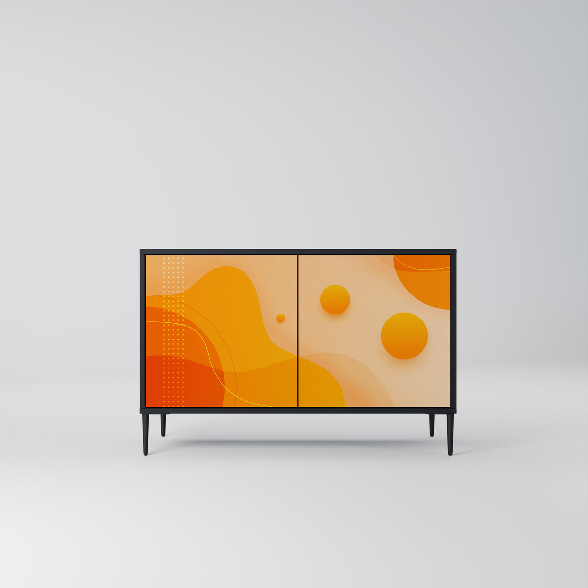 ORANGE ARRANGEMENT 2-türiges Sideboard