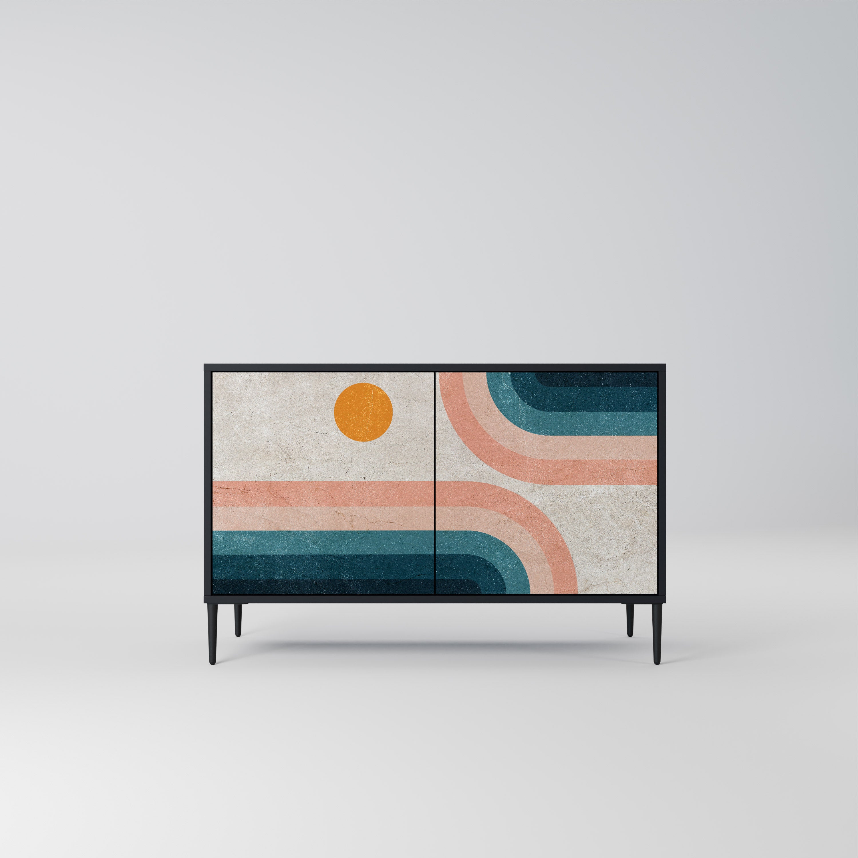 TWO HALVES Μπουφές 2-θυρών