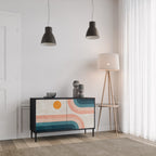 TWO HALVES Μπουφές 2-θυρών