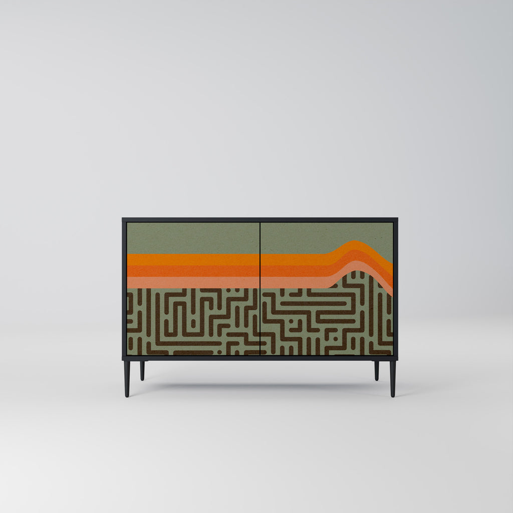 SIMPLE SOLUTIONS Skänk med två dörrar