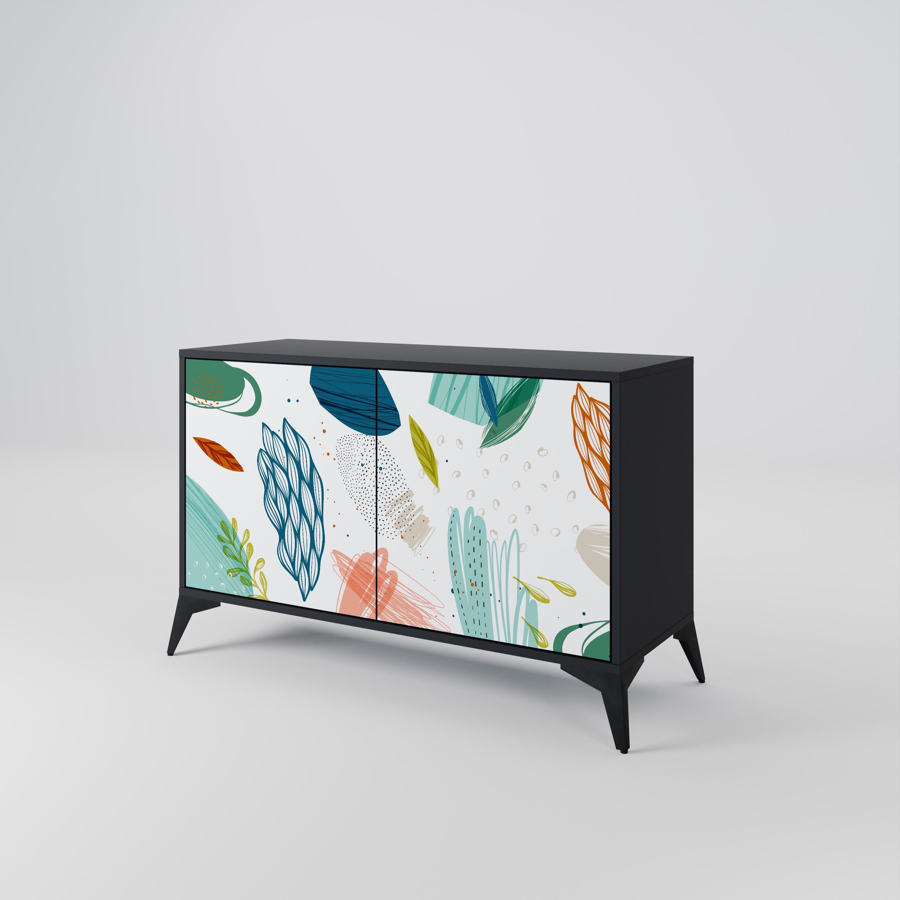 BOTANICAL HURRICANE 2-Door Sideboard