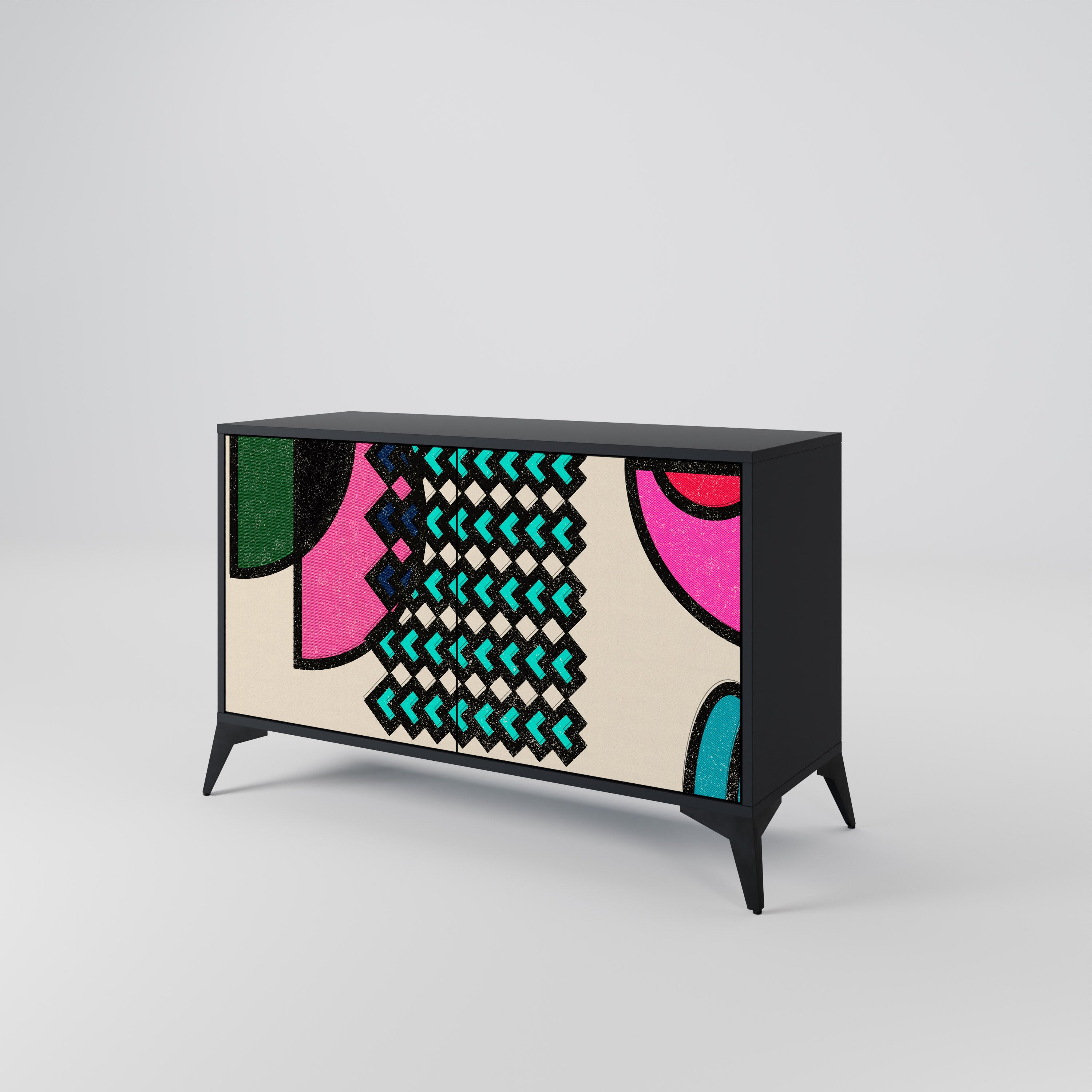 GEOMETRIC RHAPSODY 2-Door Sideboard