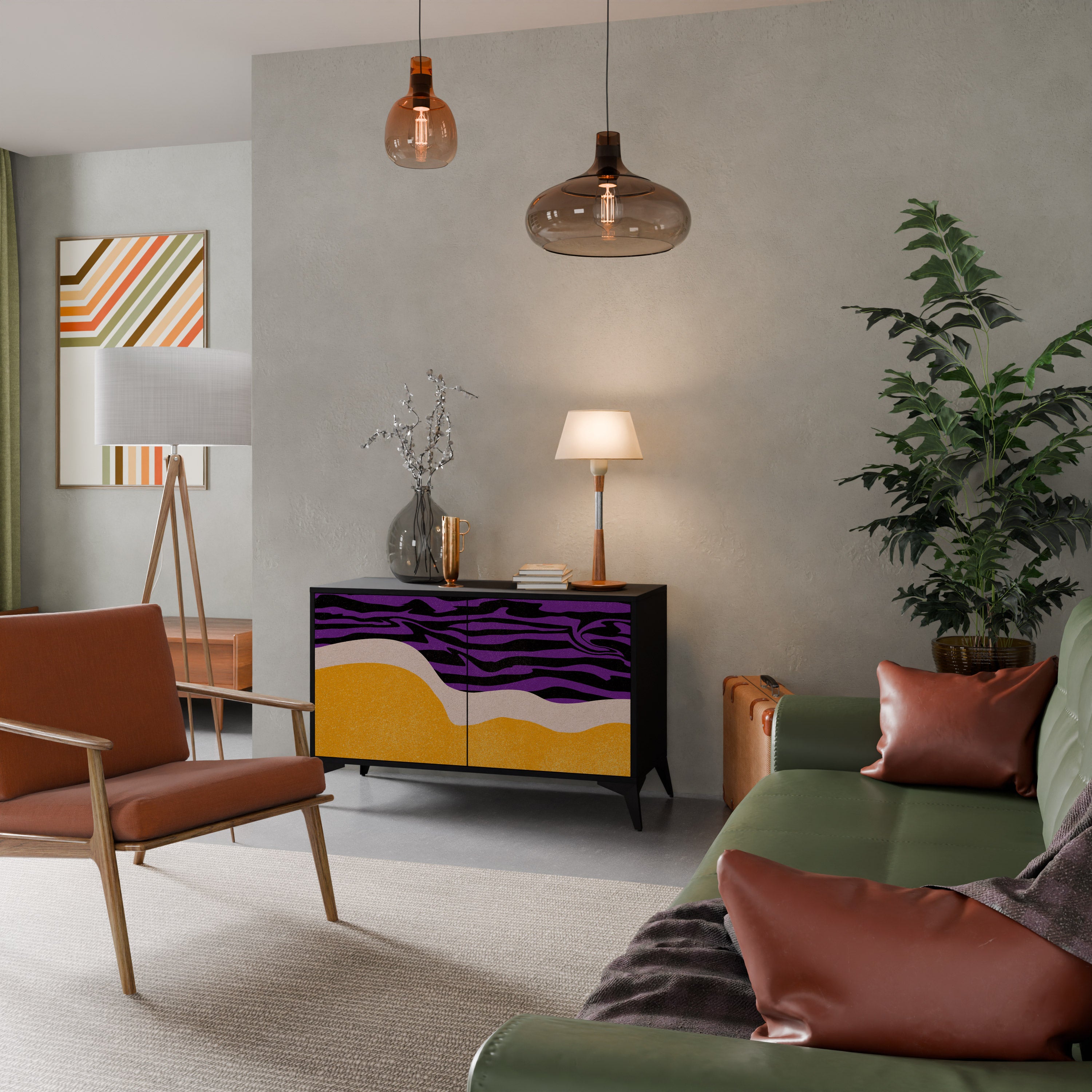 INDEPENDENT BORDER 2-türiges Sideboard