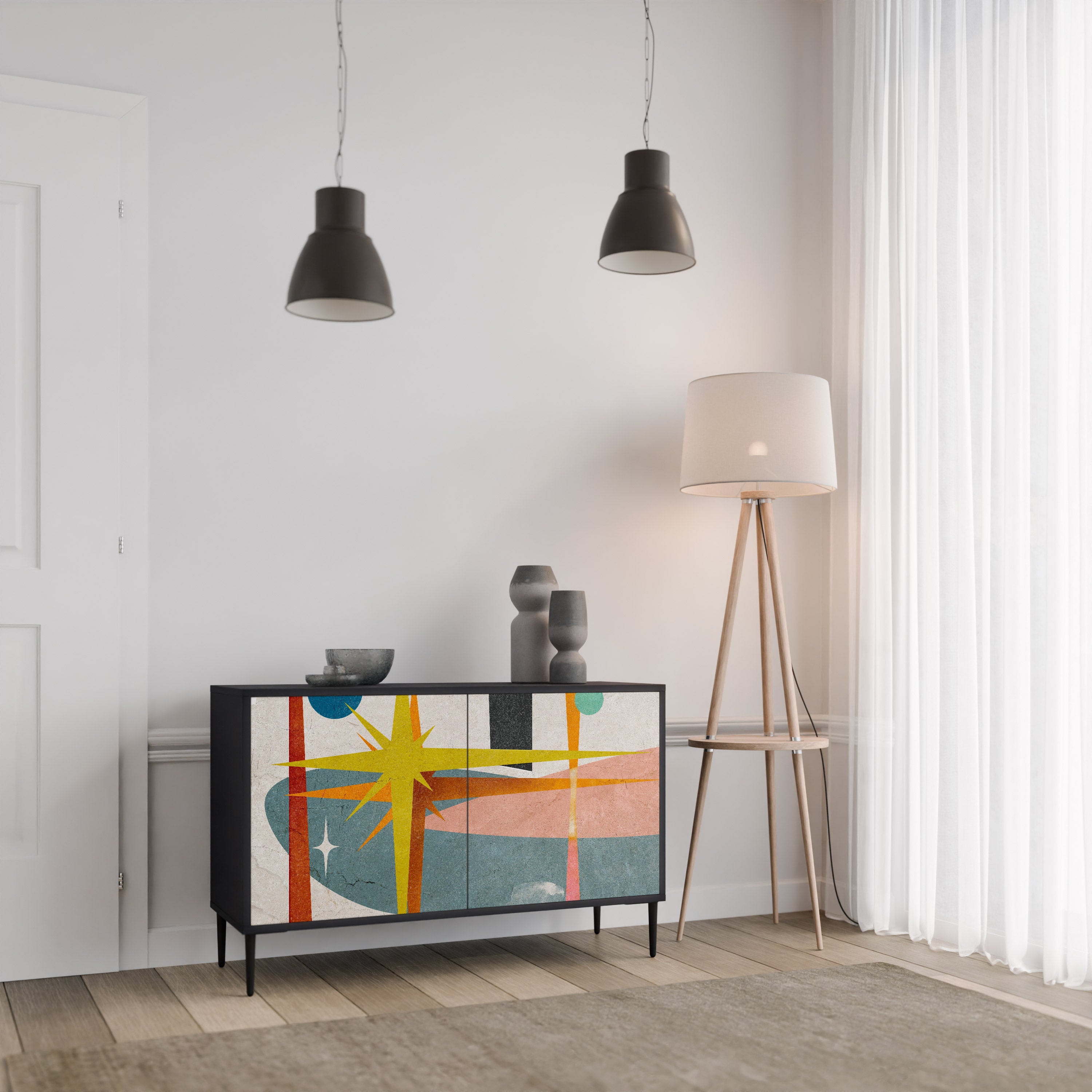 INTERSTELLAR VIBES 2-türiges Sideboard