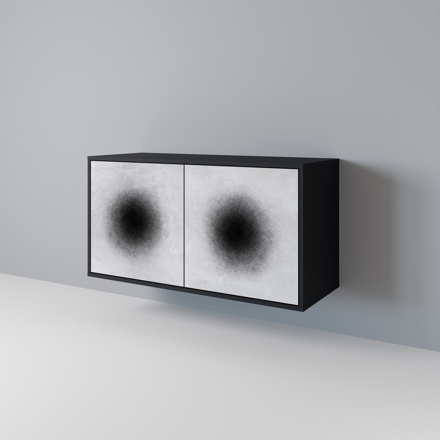 BLACK HOLE Dvoudveřová komoda