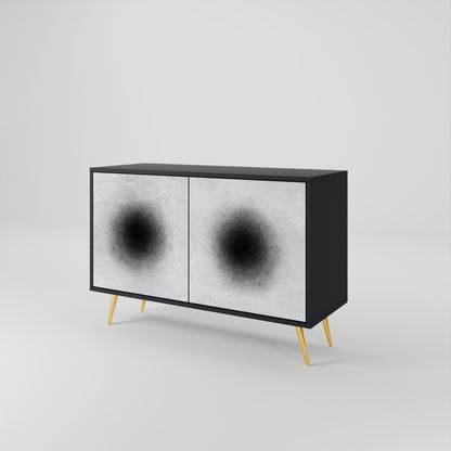BLACK HOLE Dvoudveřová komoda