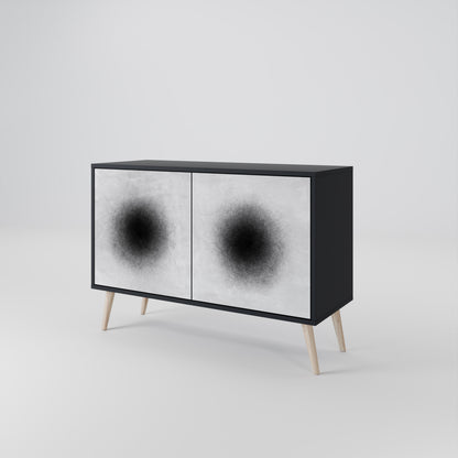 BLACK HOLE Dvoudveřová komoda