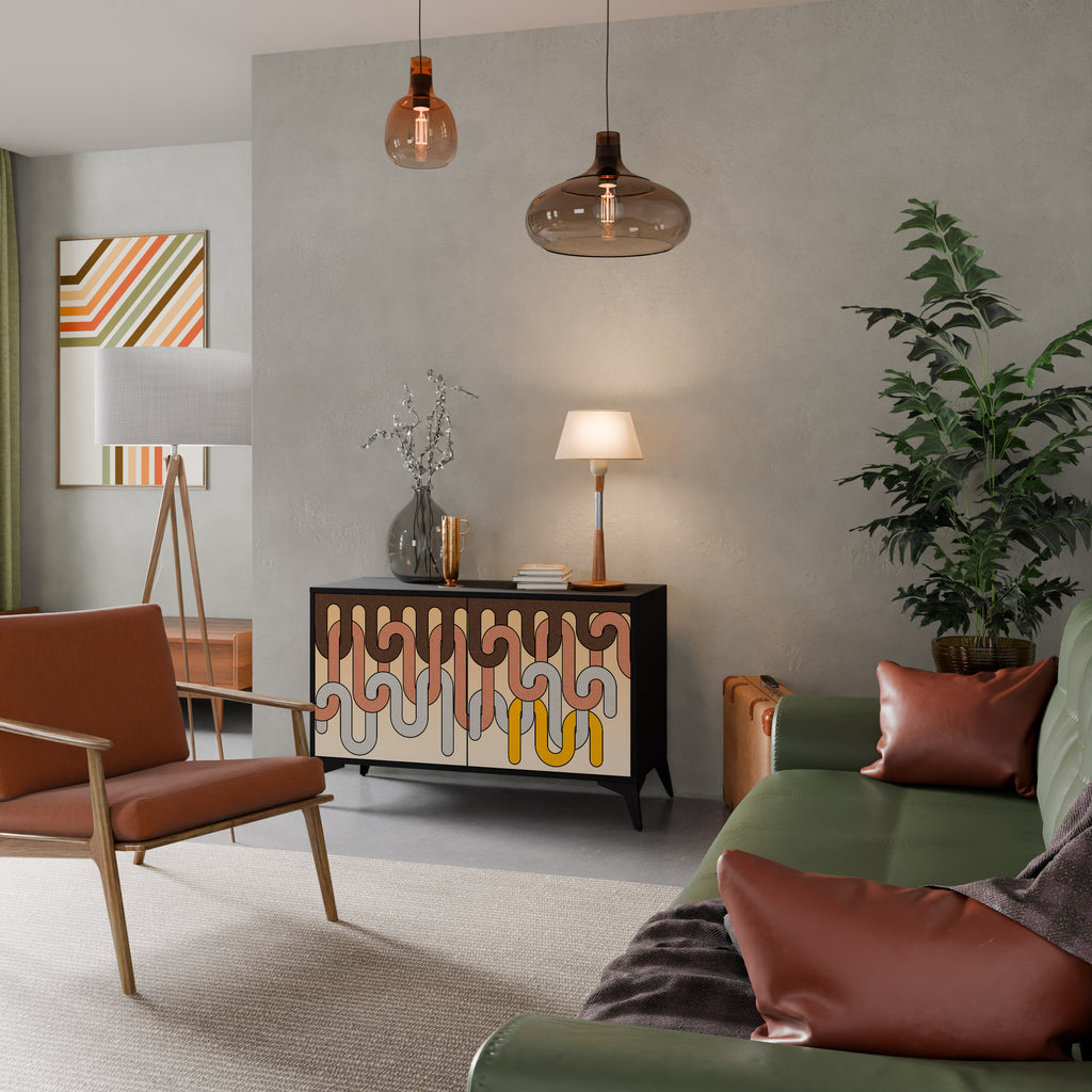 COLORFUL STRINGS 2-türiges Sideboard