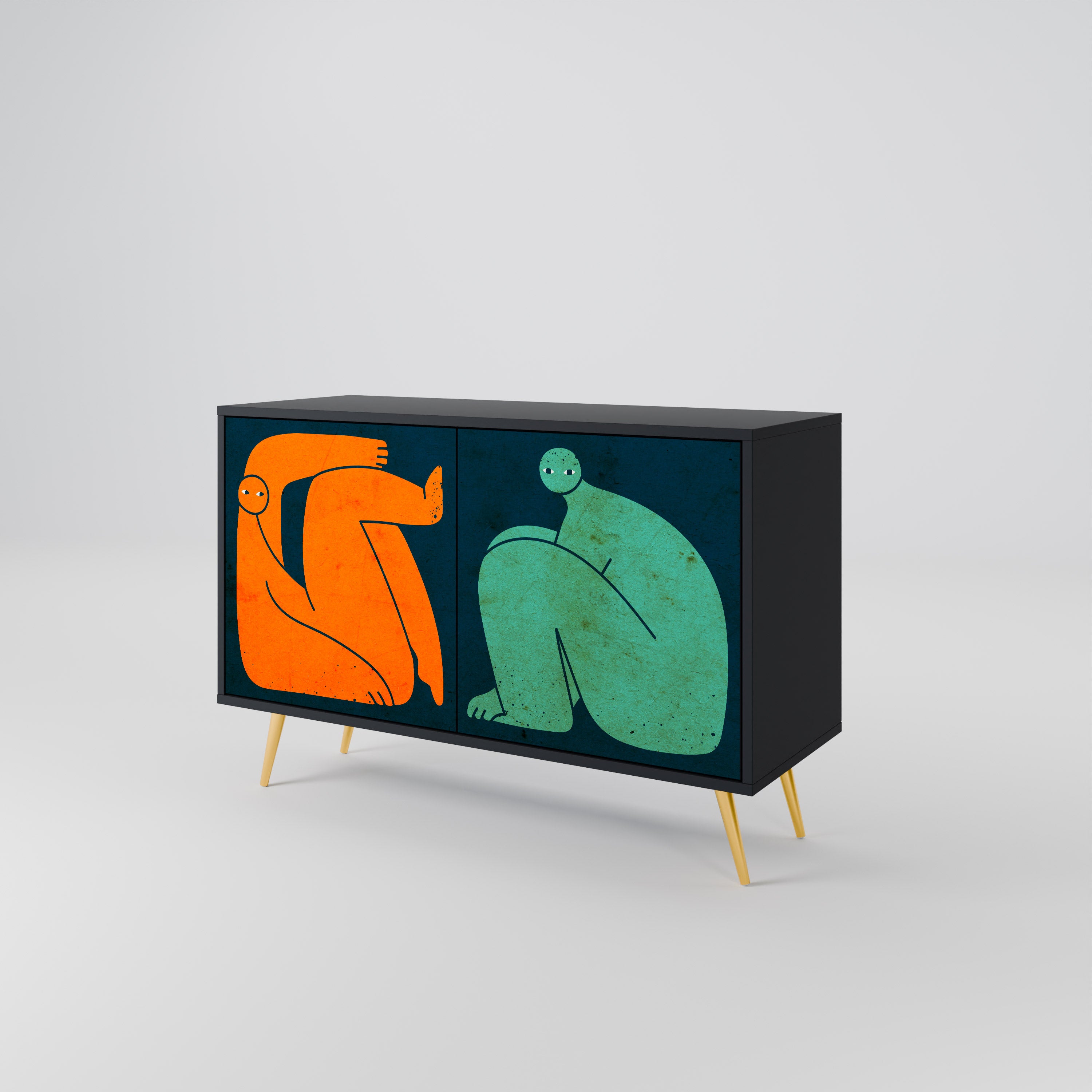 TOGETHER BUT SEPARATELY 2-Door Sideboard