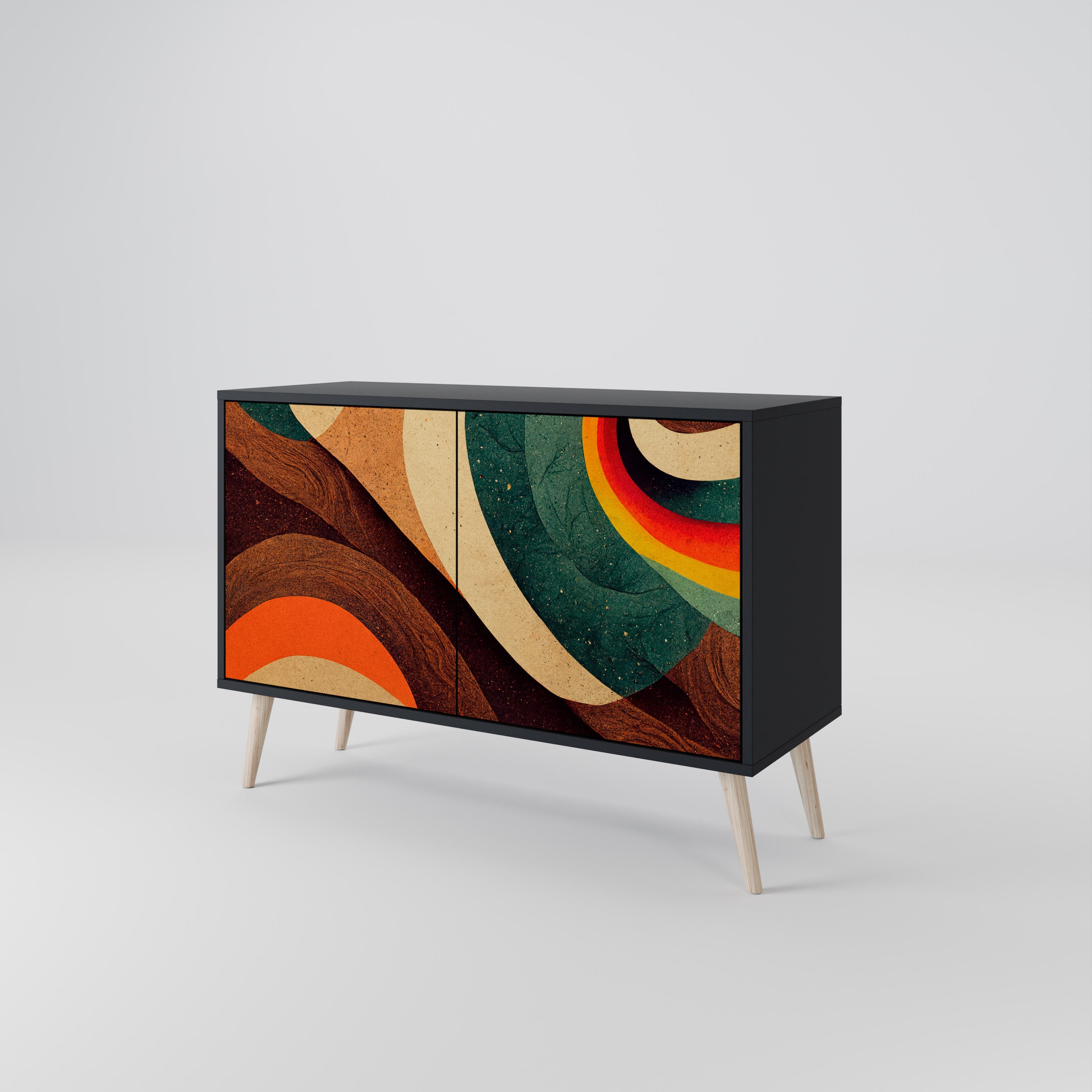 COLORFUL STRANDS 2-Door Sideboard