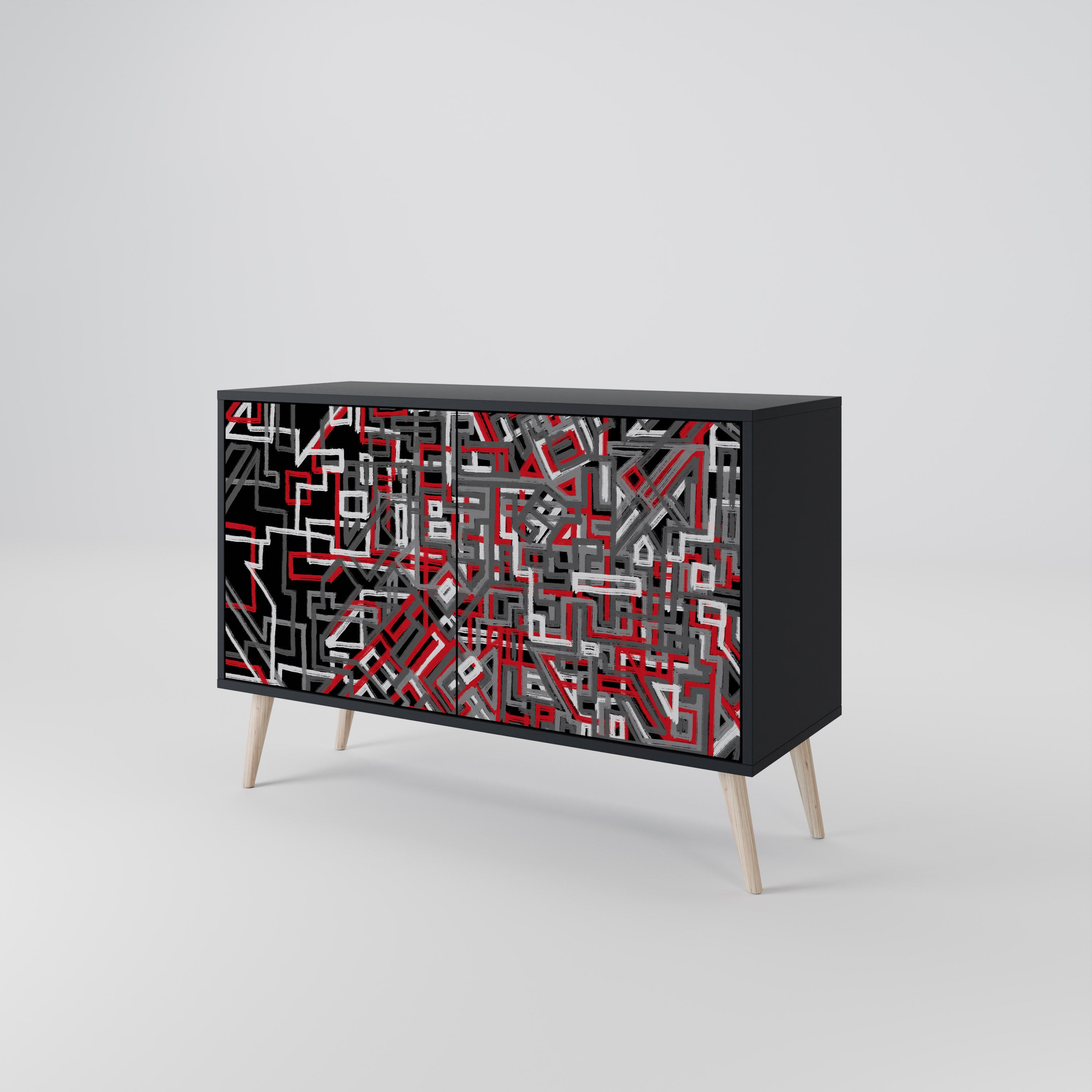 BROKEN LINES 2-türiges Sideboard