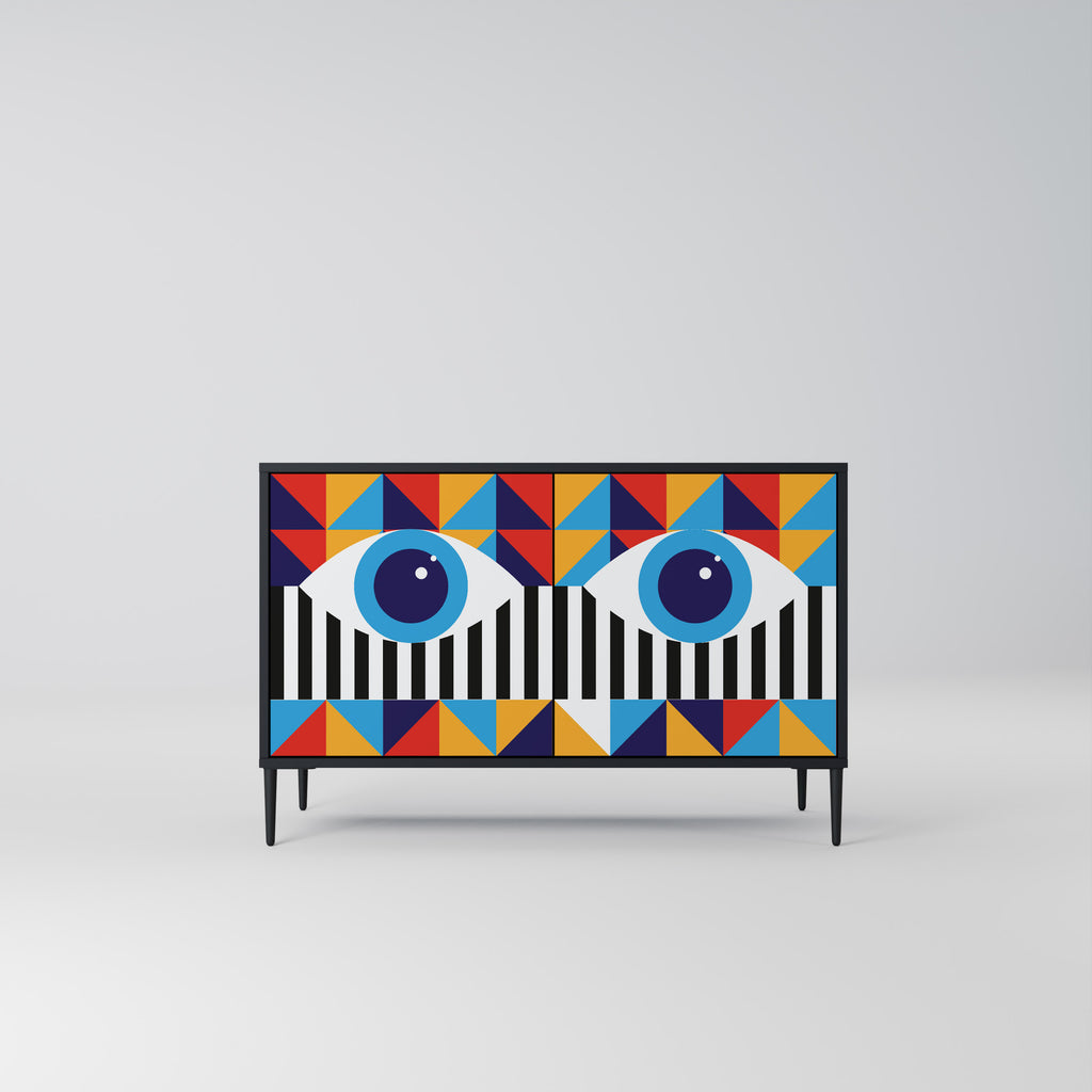 ABSTRACTION AND GEOMETRY 2-türiges Sideboard