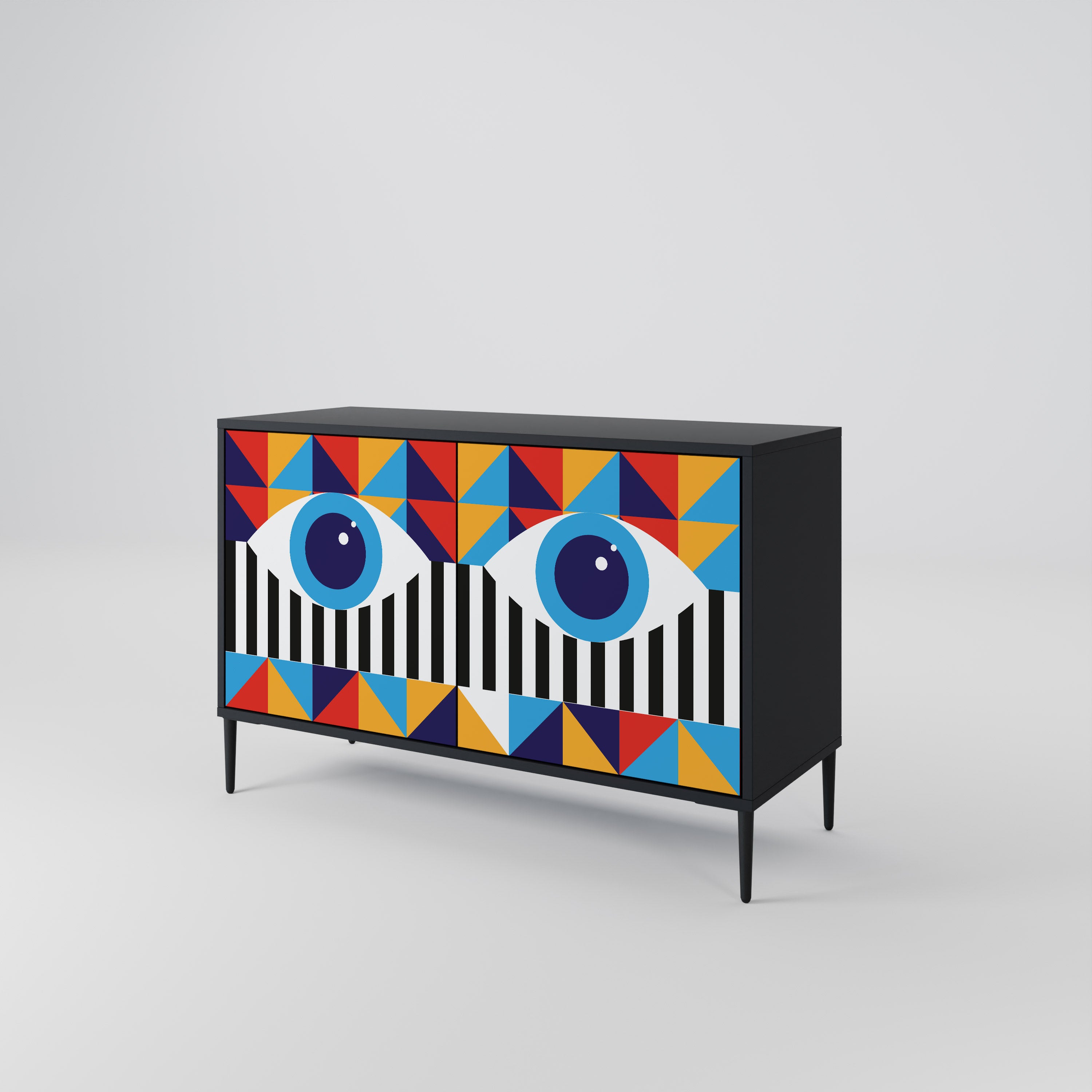 ABSTRACTION AND GEOMETRY 2-türiges Sideboard
