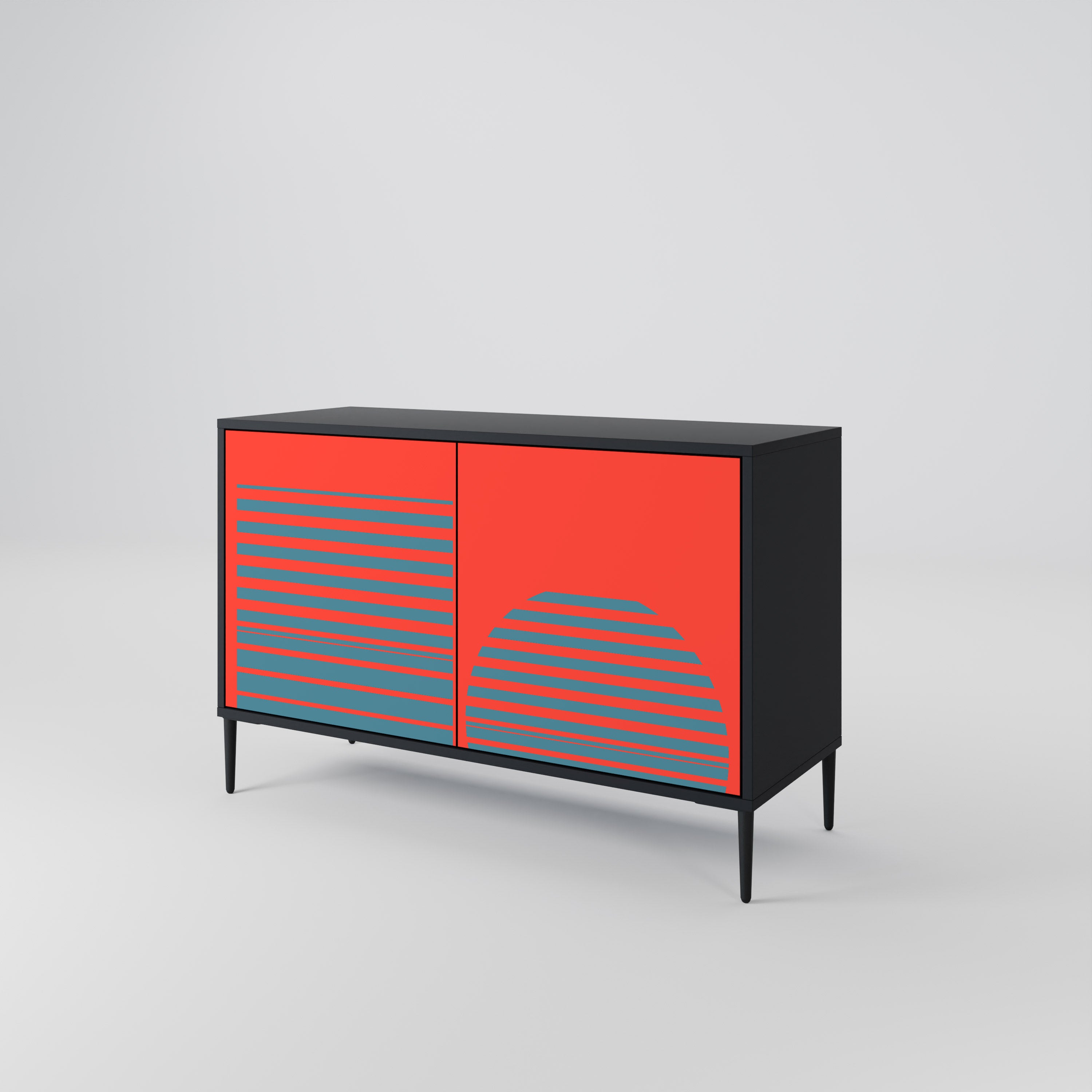 RISING GEOMETRY STARS 2-türiges Sideboard