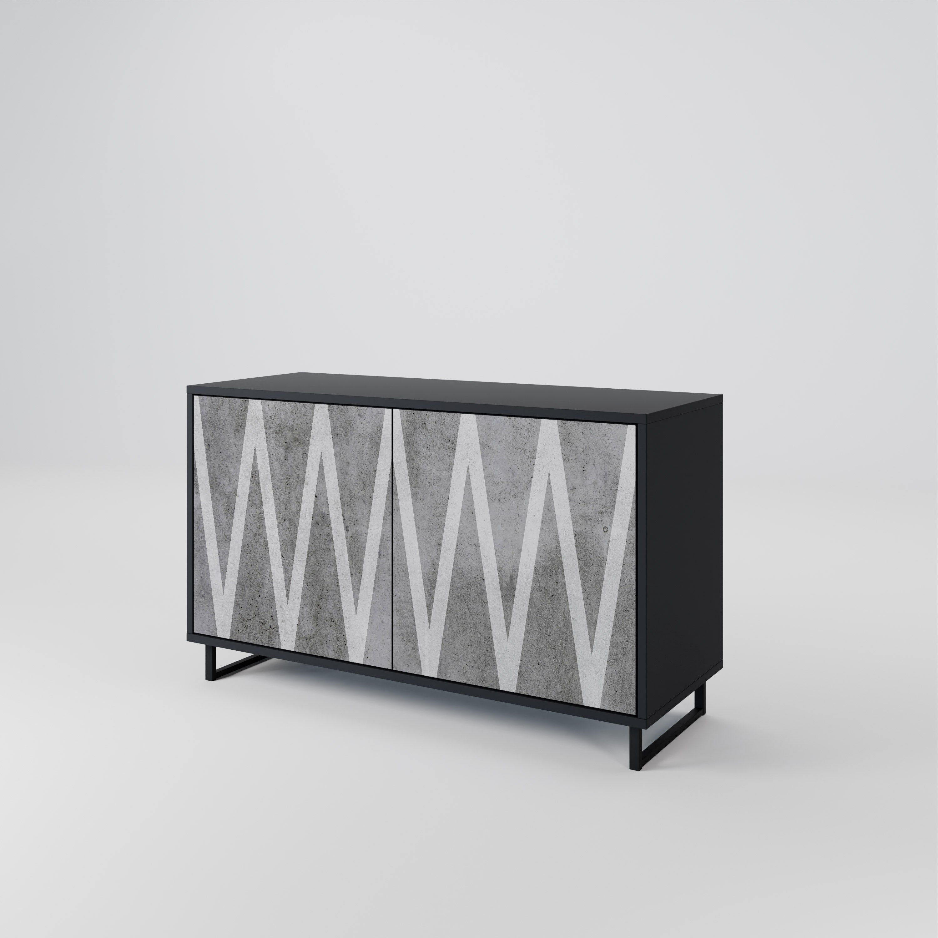 SOLID ZIG ZAG 2-türiges Sideboard
