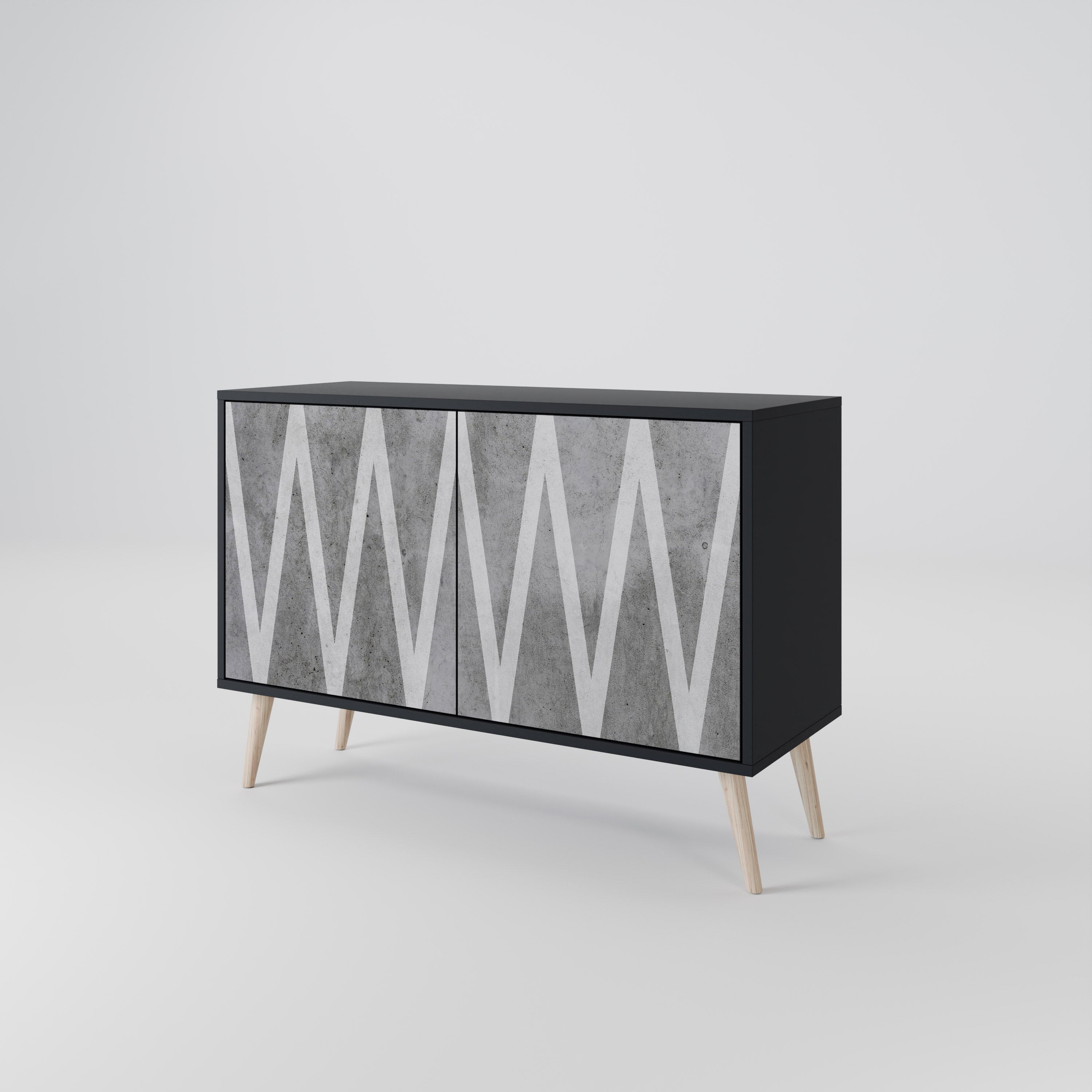 SOLID ZIG ZAG 2-türiges Sideboard