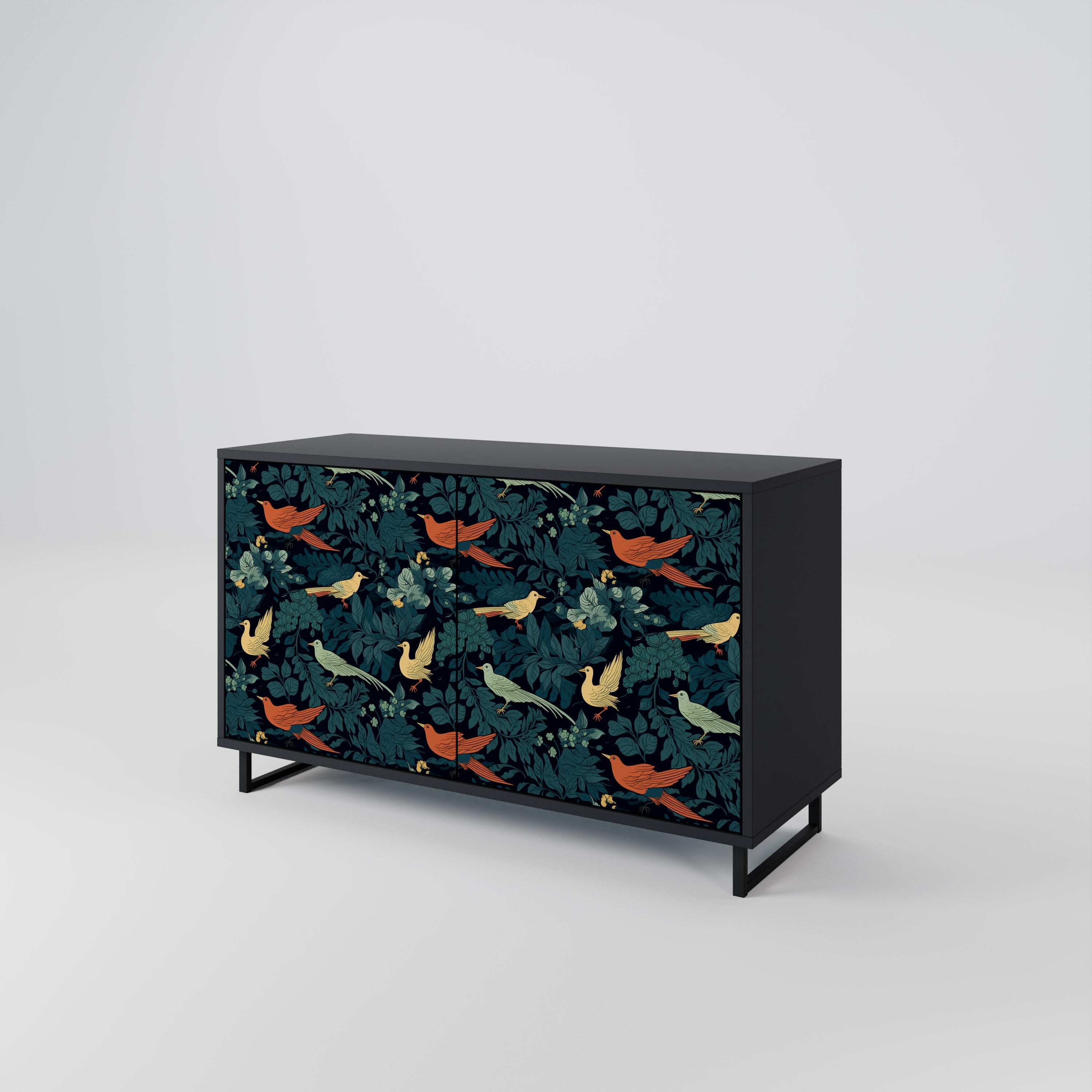 FOWL ORNAMENT 2-Door Sideboard
