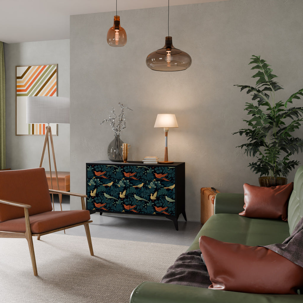 FOWL ORNAMENT Aparador de 2 Portas