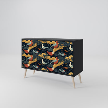 FOWLY DAZE Aparador de 2 Portas