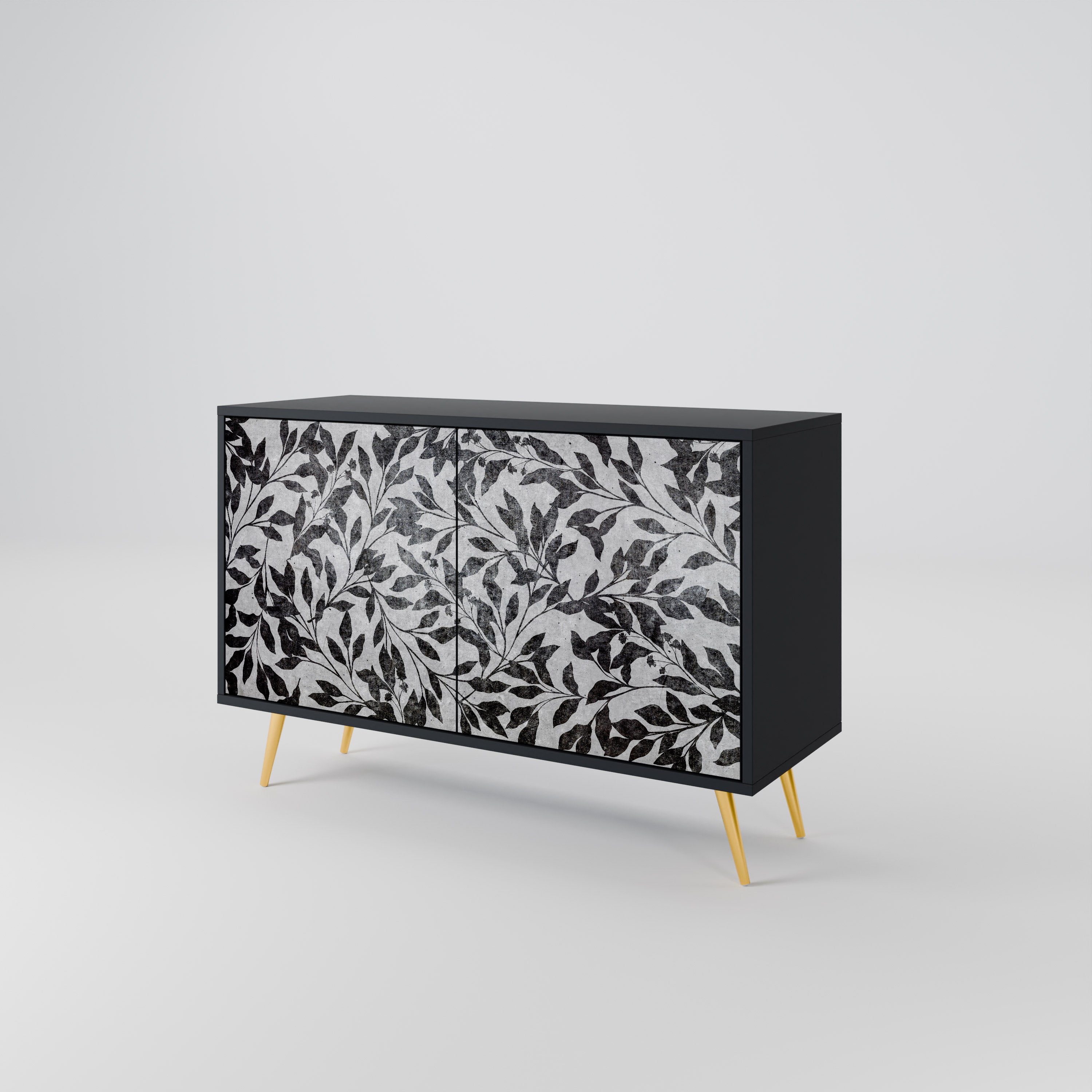 CHARCOAL SPROUT 2-Door Sideboard