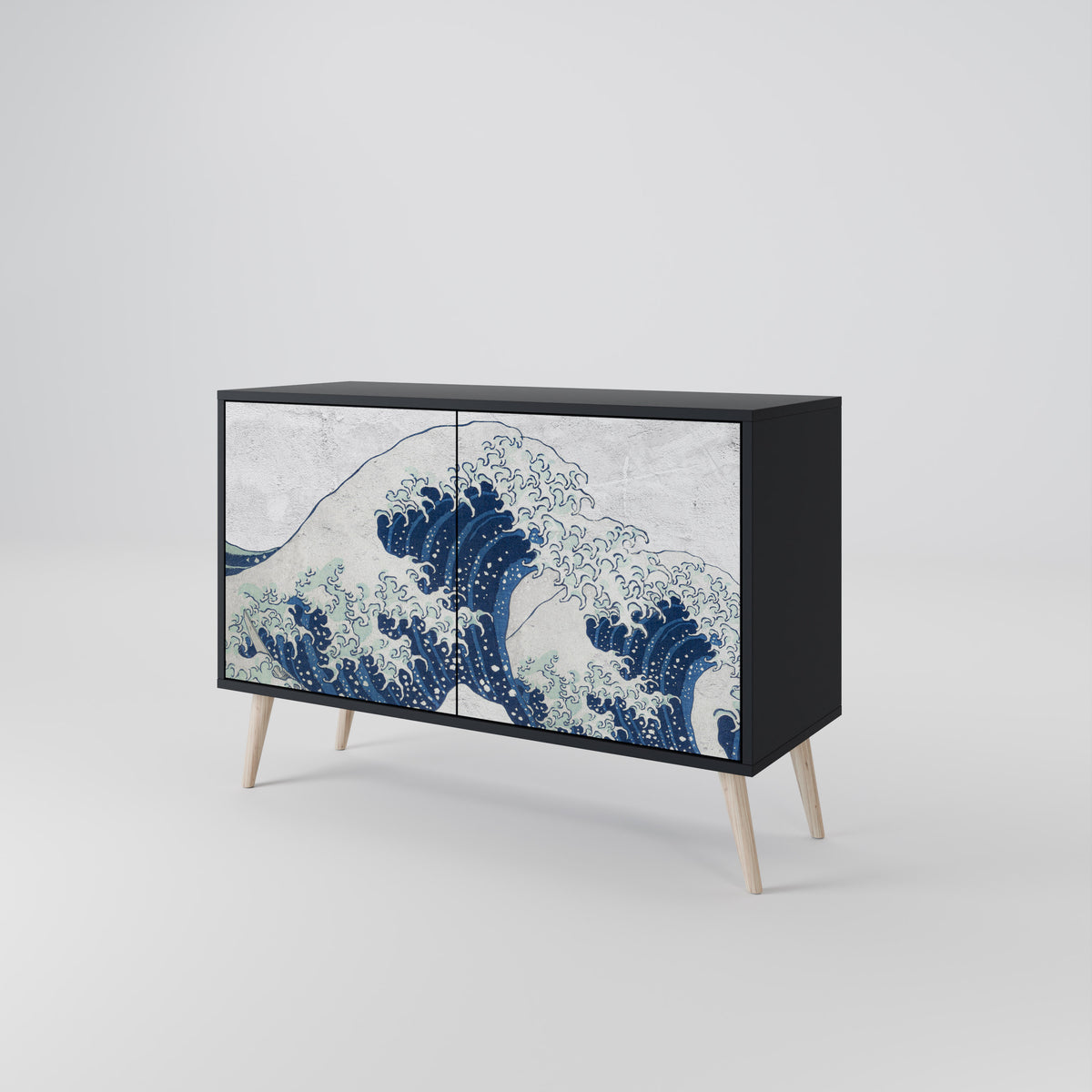 THE GREAT WAVE AT KANAGAWA Μπουφές 2-θυρών