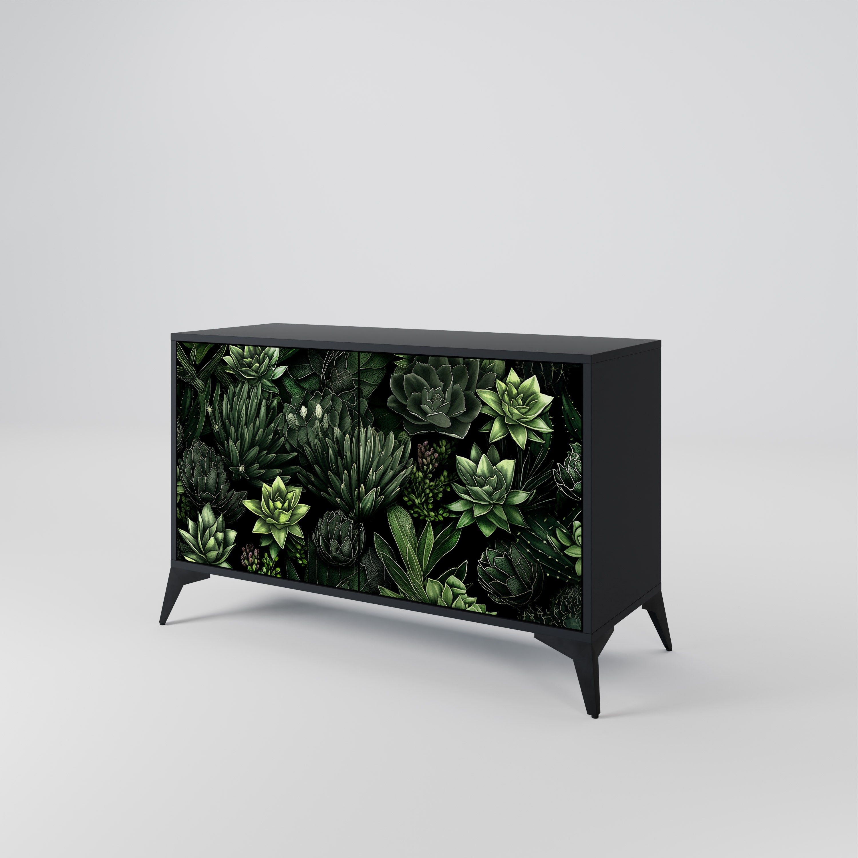 SUCCULENT JUNGLE 2-Door Sideboard