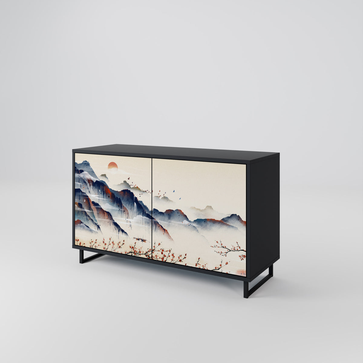 JAPANESE LANDSCAPE Μπουφές 2-θυρών