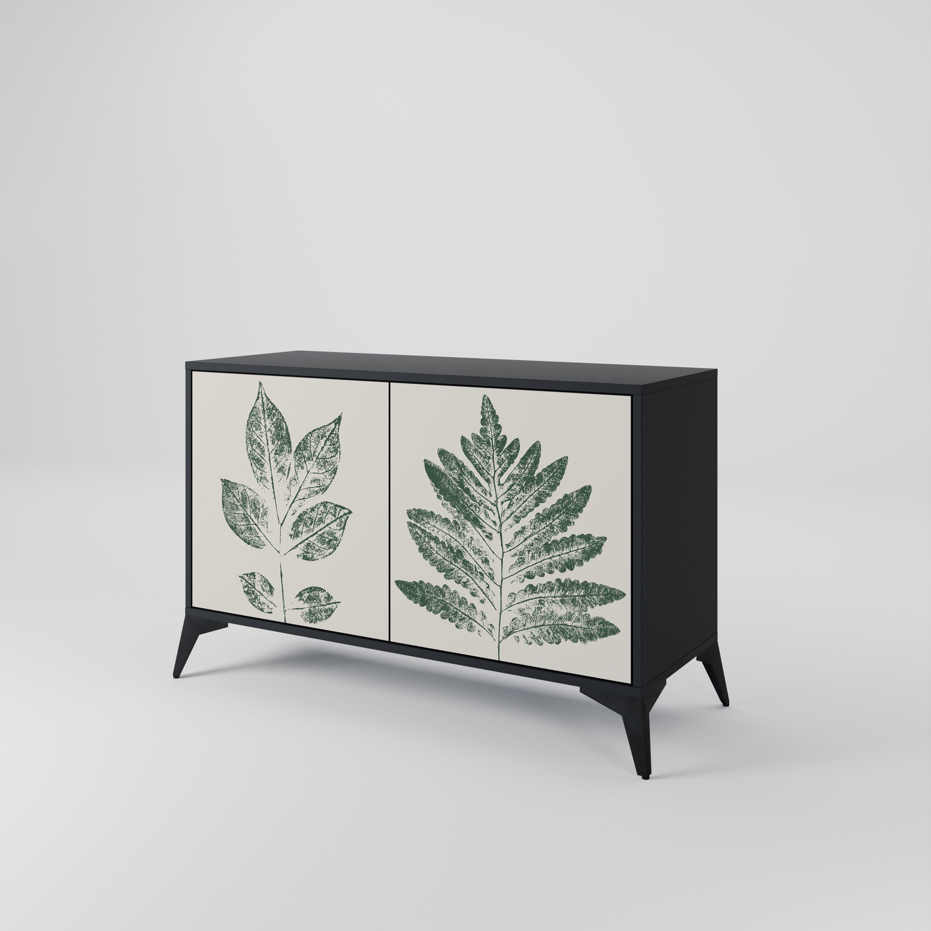 GREEN LEAFY STAMPS 2-Door Sideboard