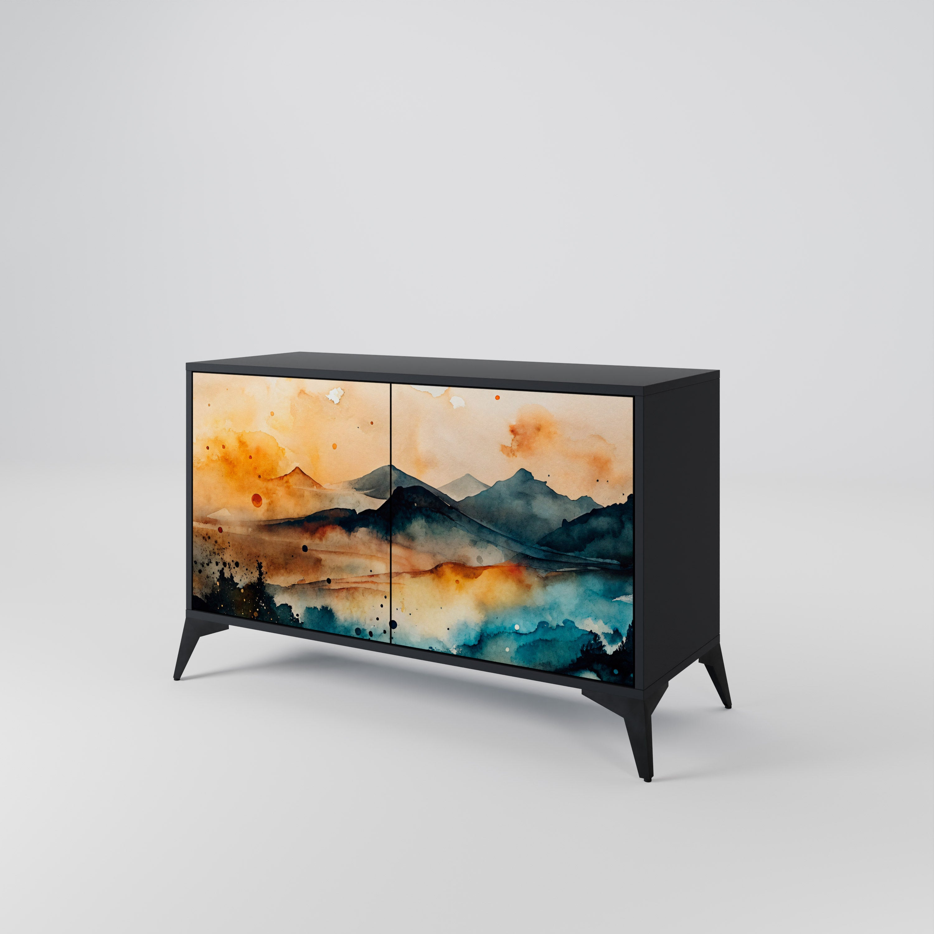 OMINOUS MOUNTAINS 2-Door Sideboard