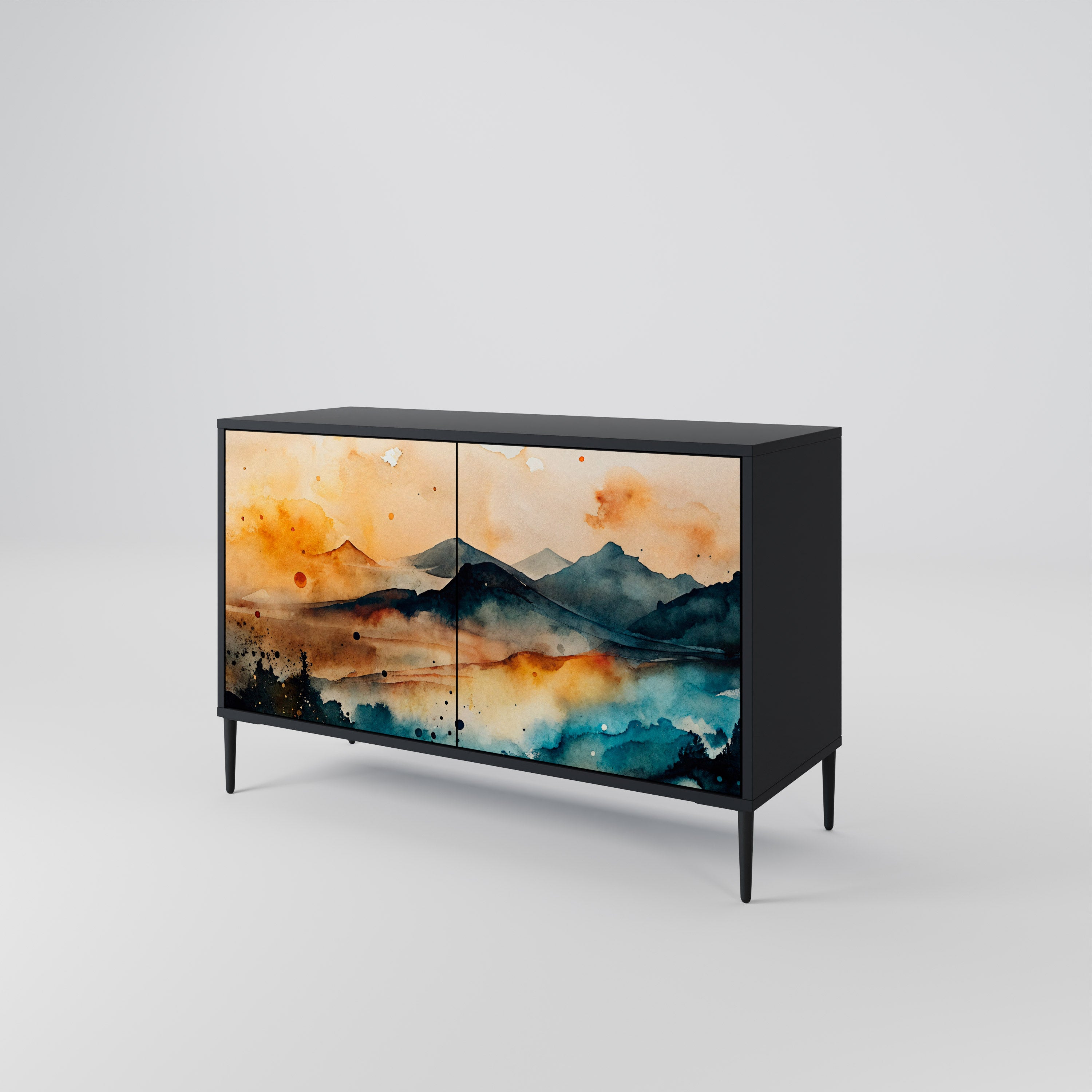 OMINOUS MOUNTAINS 2-Door Sideboard