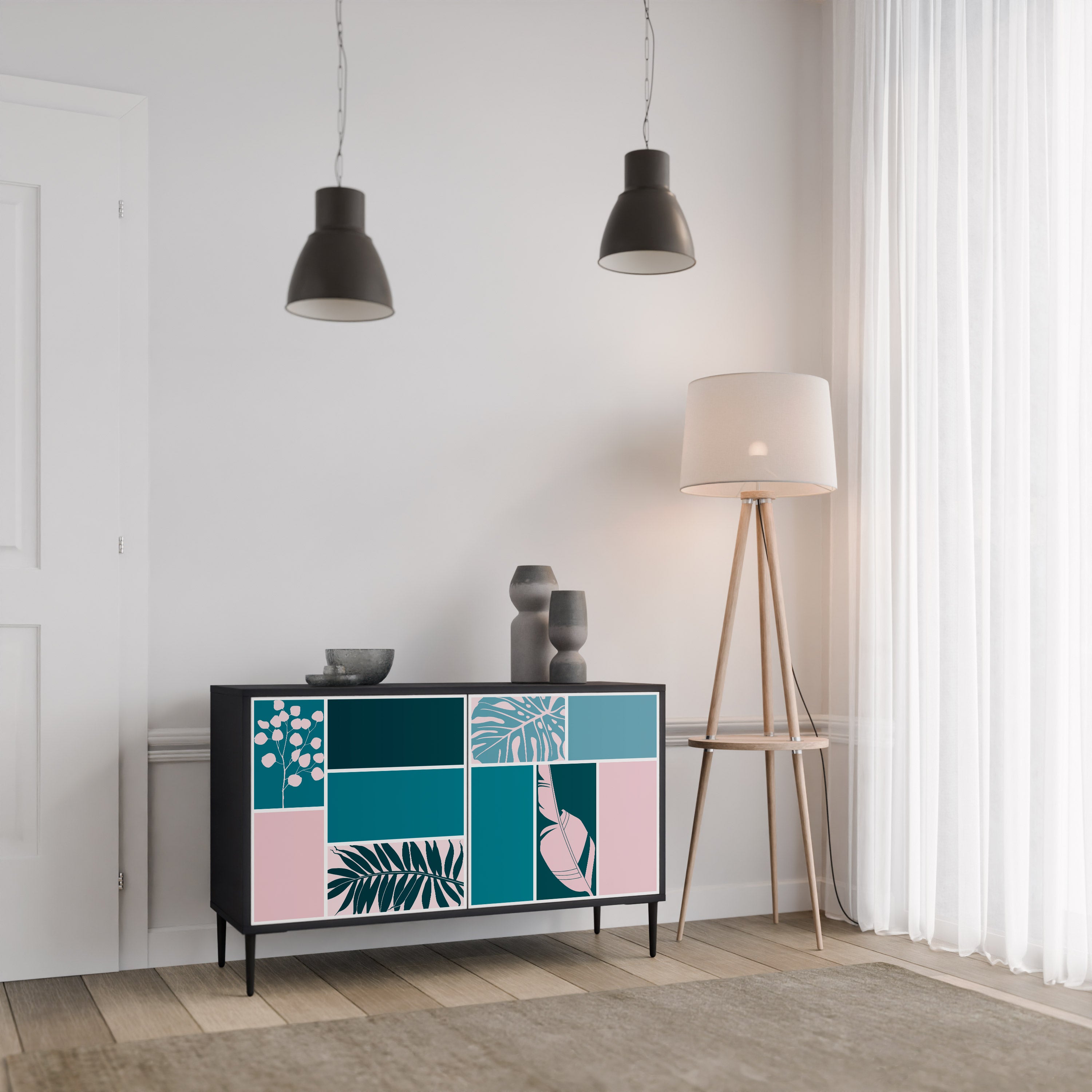 COMBINATION OF SHAPES 2-Door Sideboard