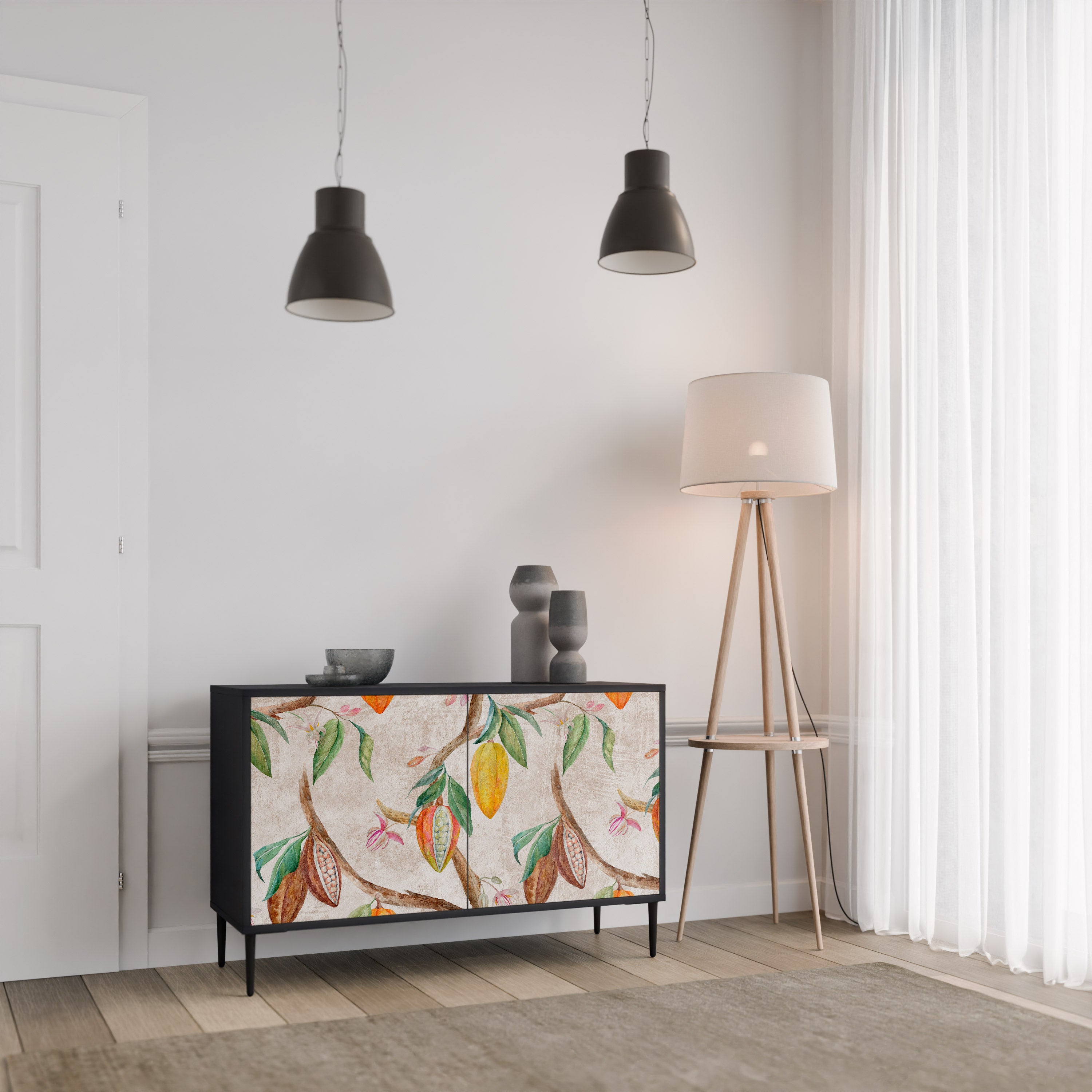 COCOA FRUITS 2-Door Sideboard
