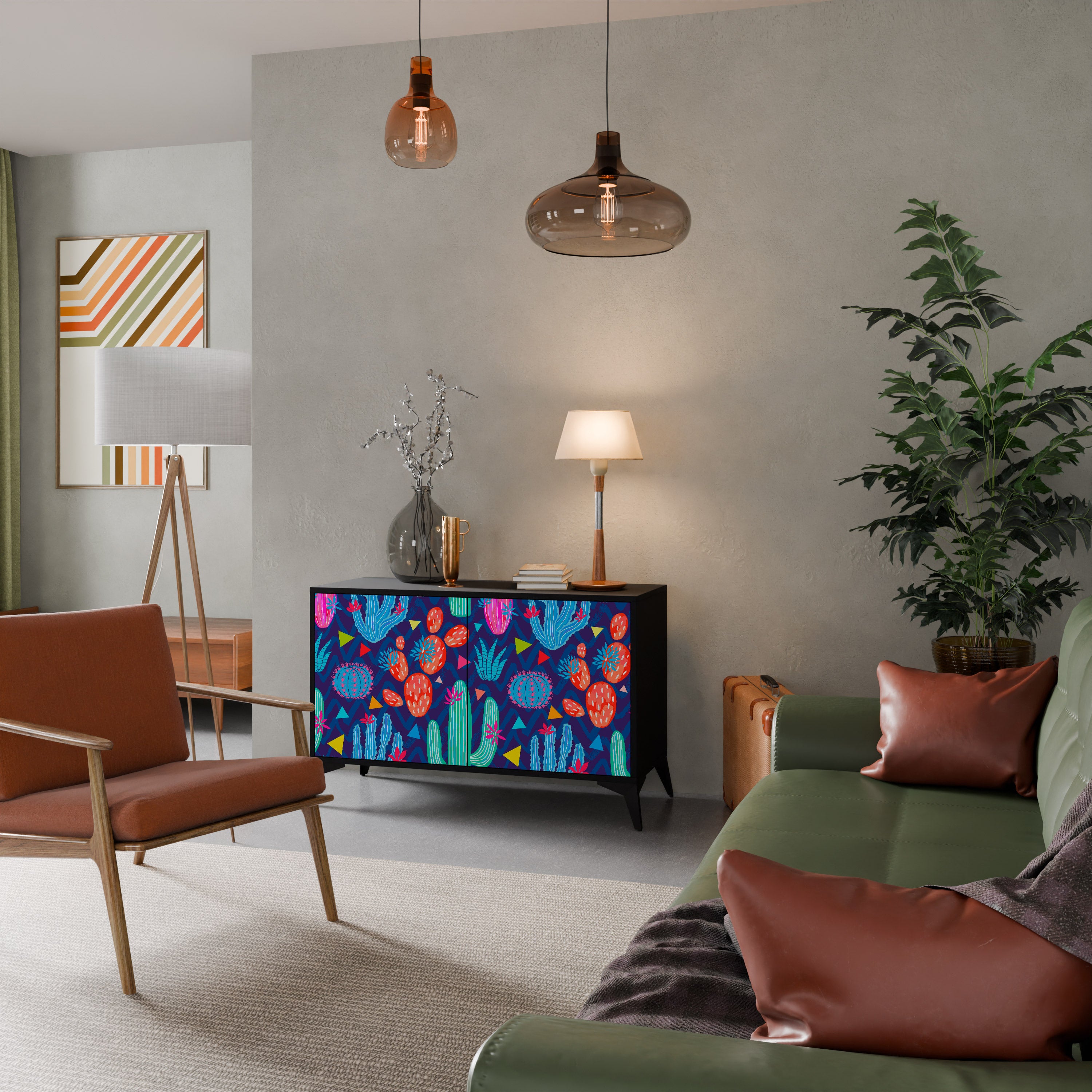 CACTUS VIBES 2-Door Sideboard