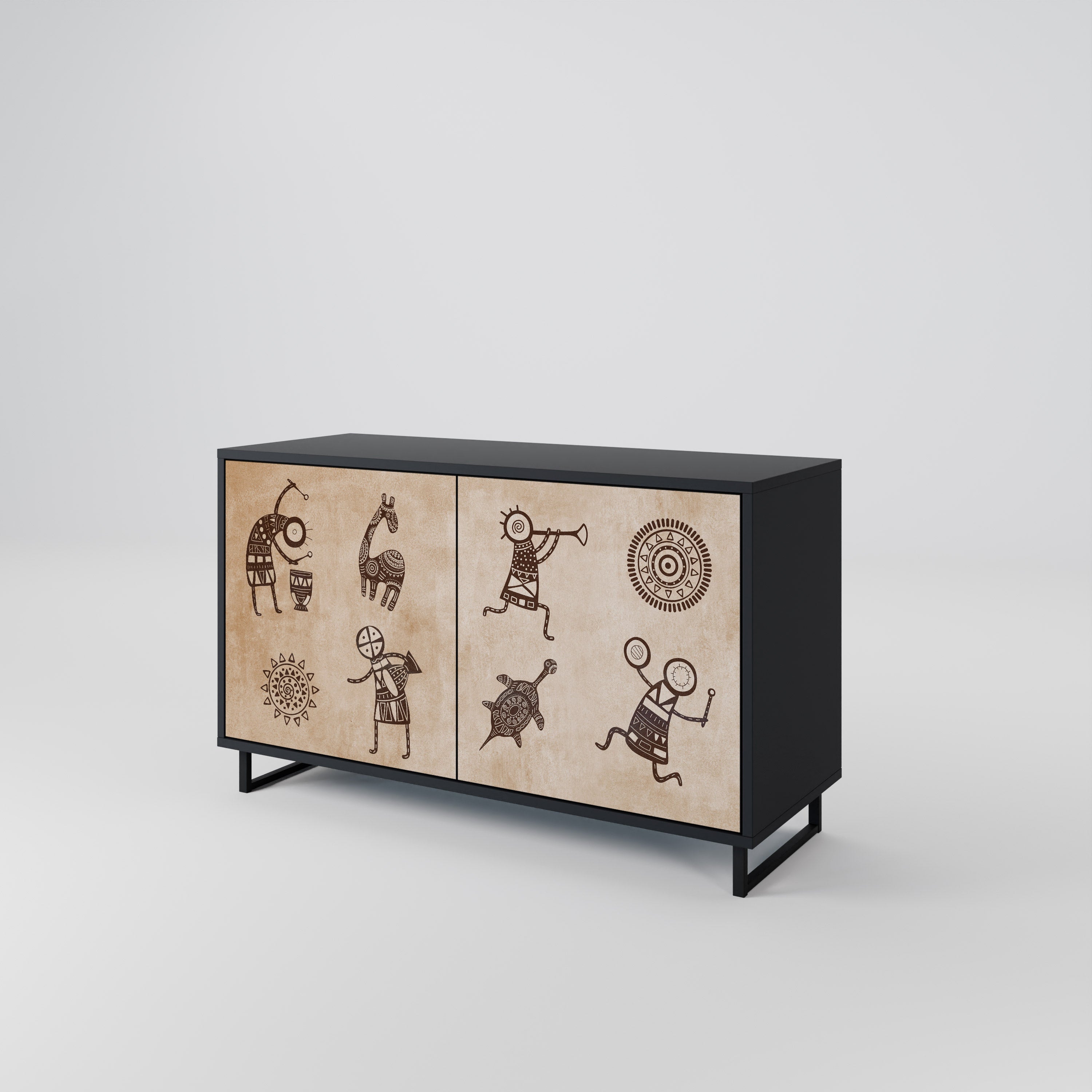 AFRICAN STYLE 2-Door Sideboard