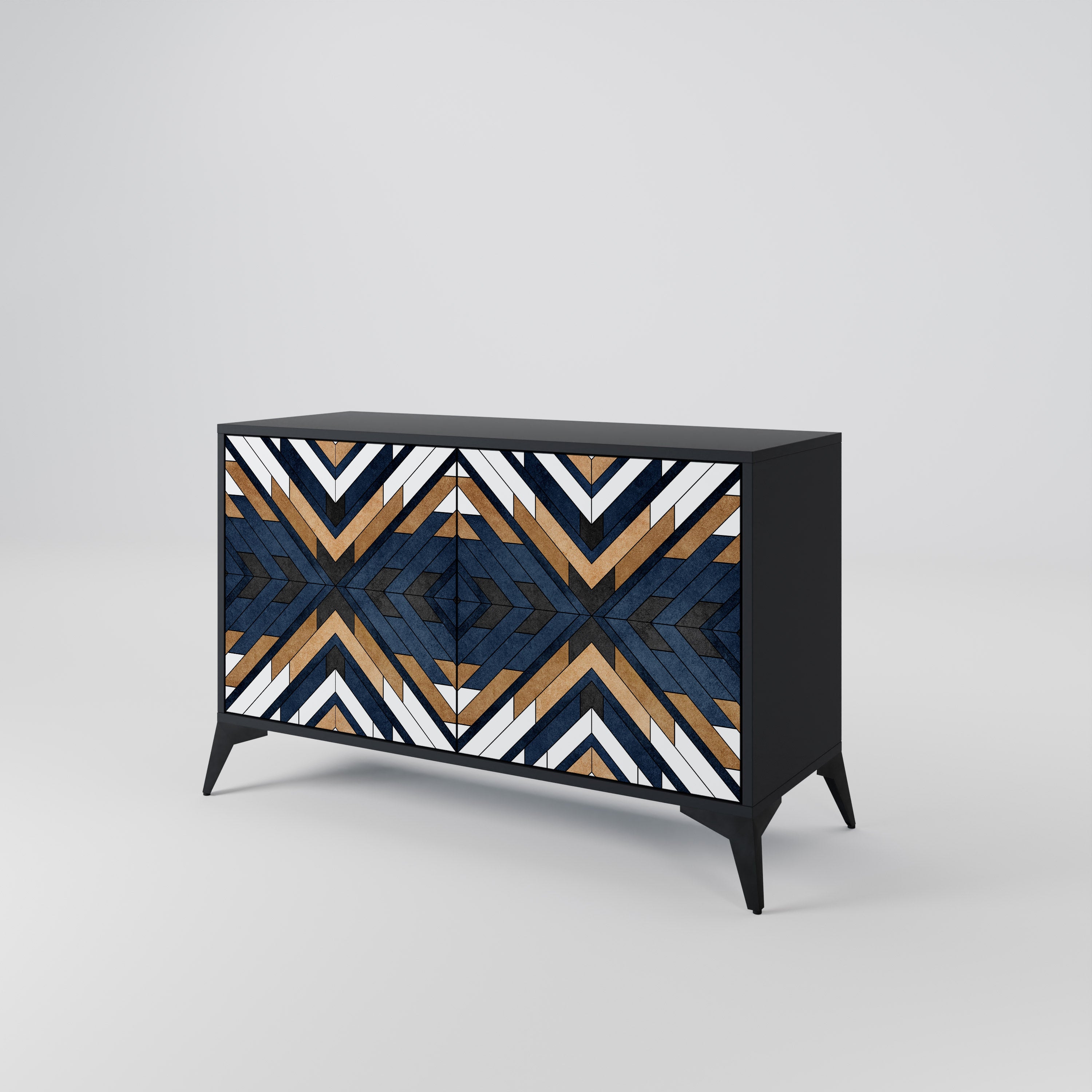 ARTFUL GEOMETRY 2-Door Sideboard