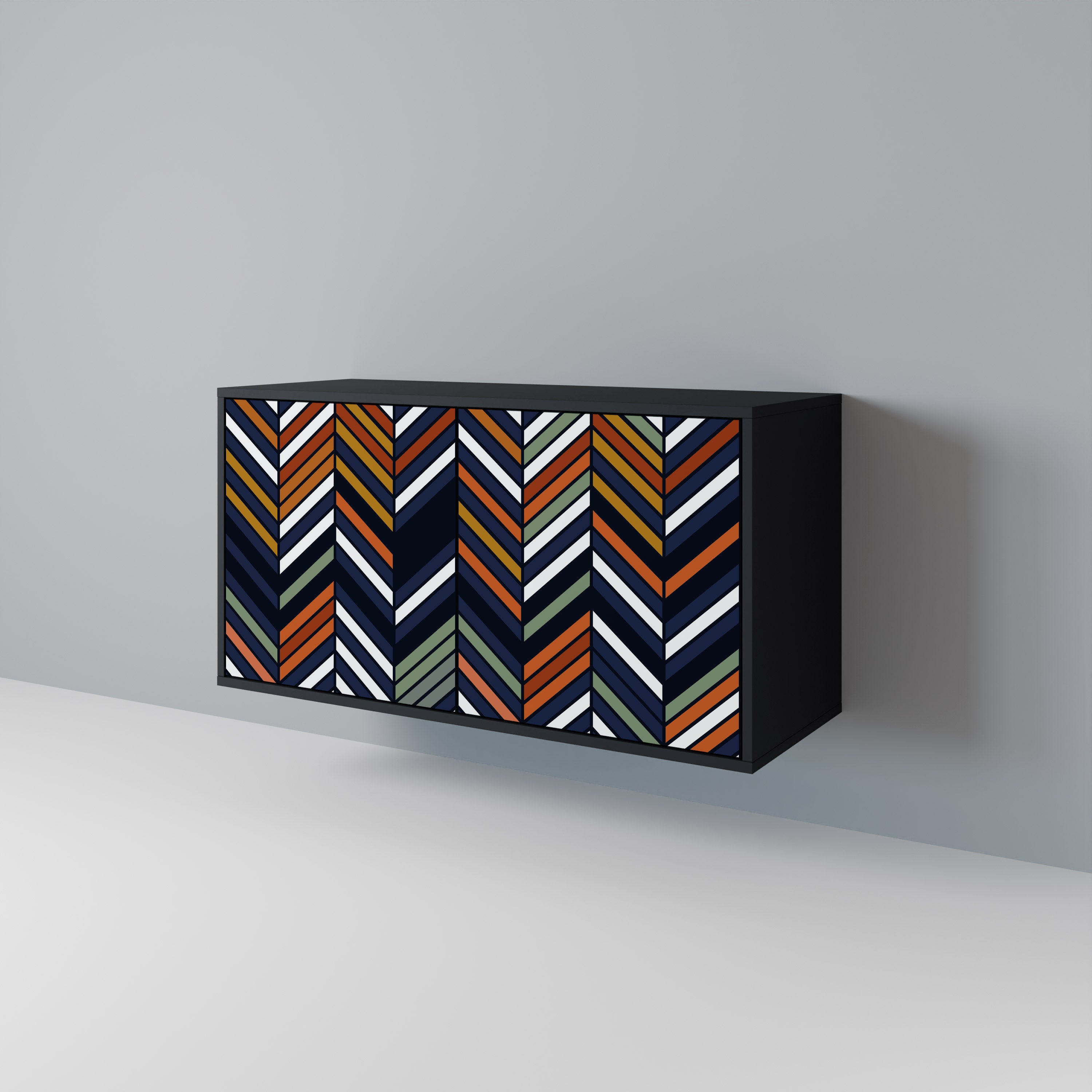VIBRANT PATCHWORK 2-Door Sideboard