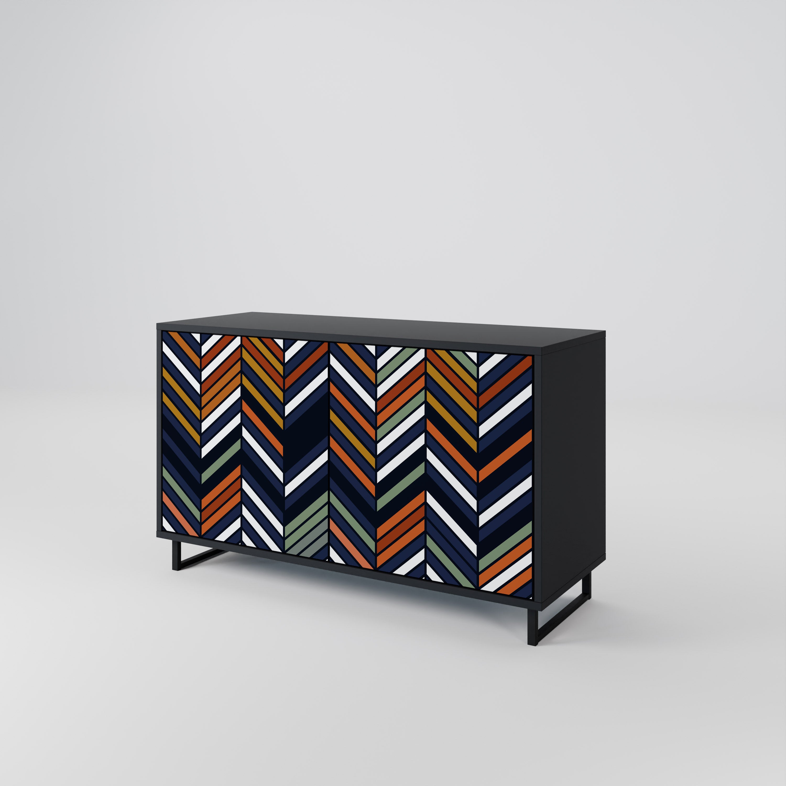VIBRANT PATCHWORK 2-Door Sideboard