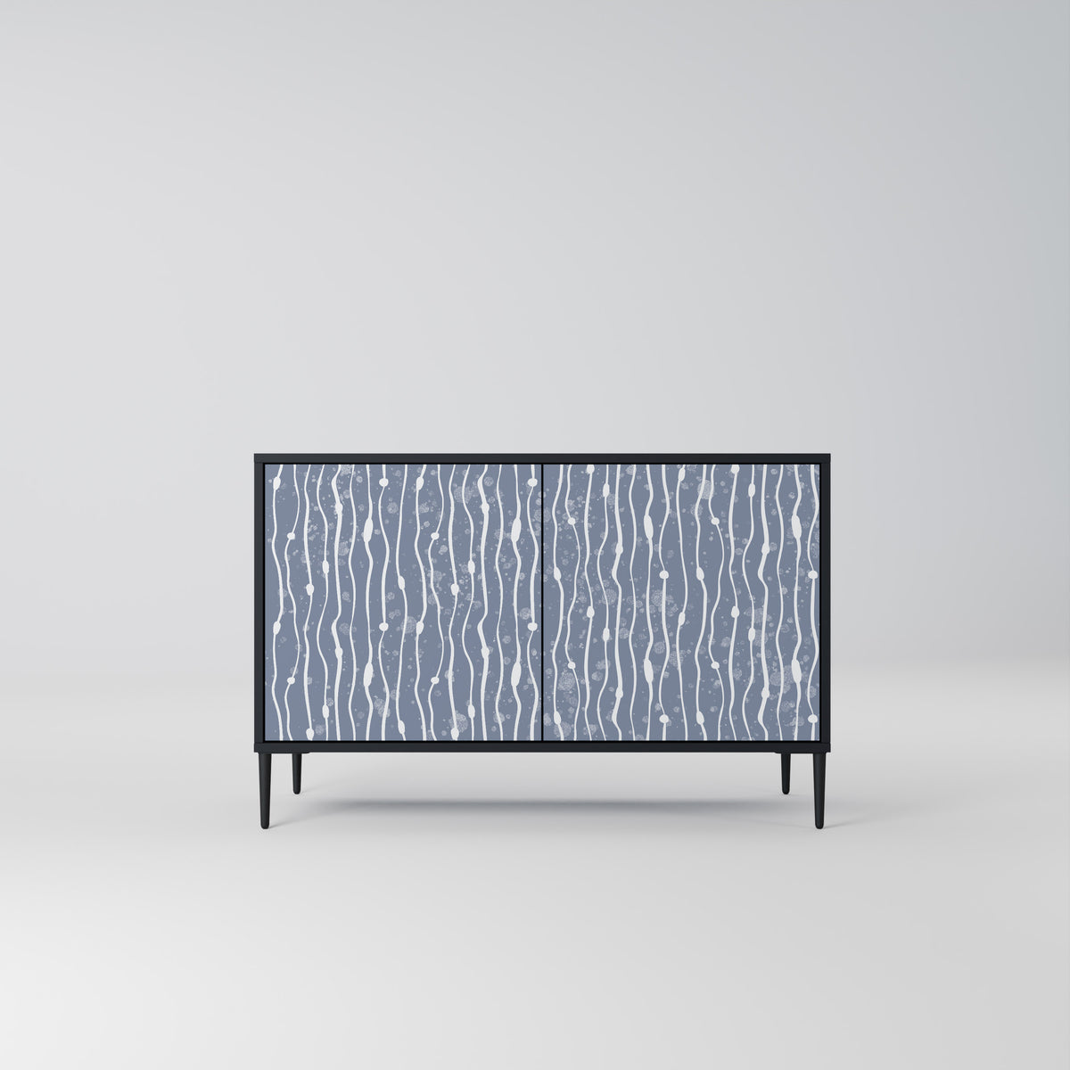 GRAPHITE RAIN 2-türiges Sideboard