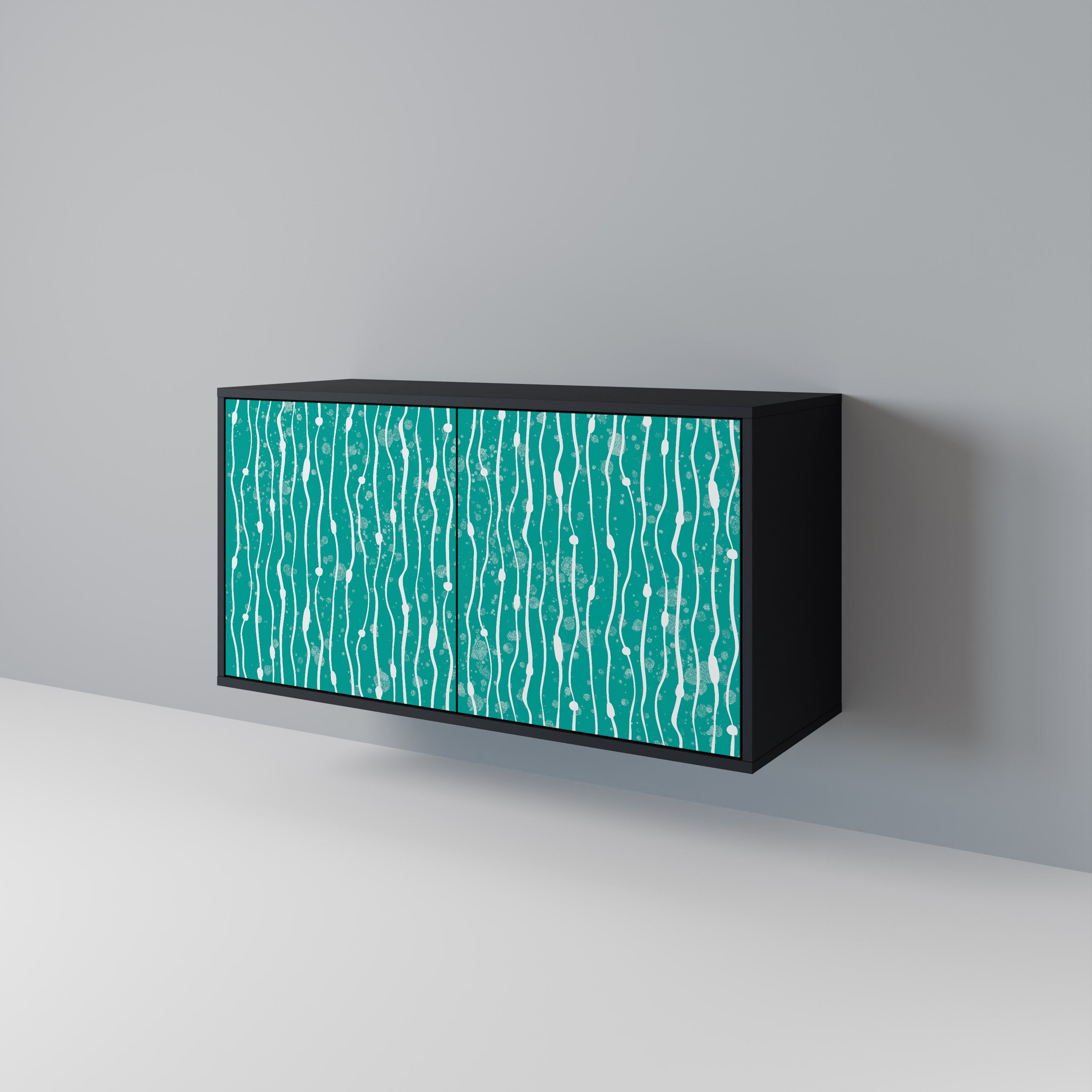 TURQUOISE RAIN 2-Door Sideboard