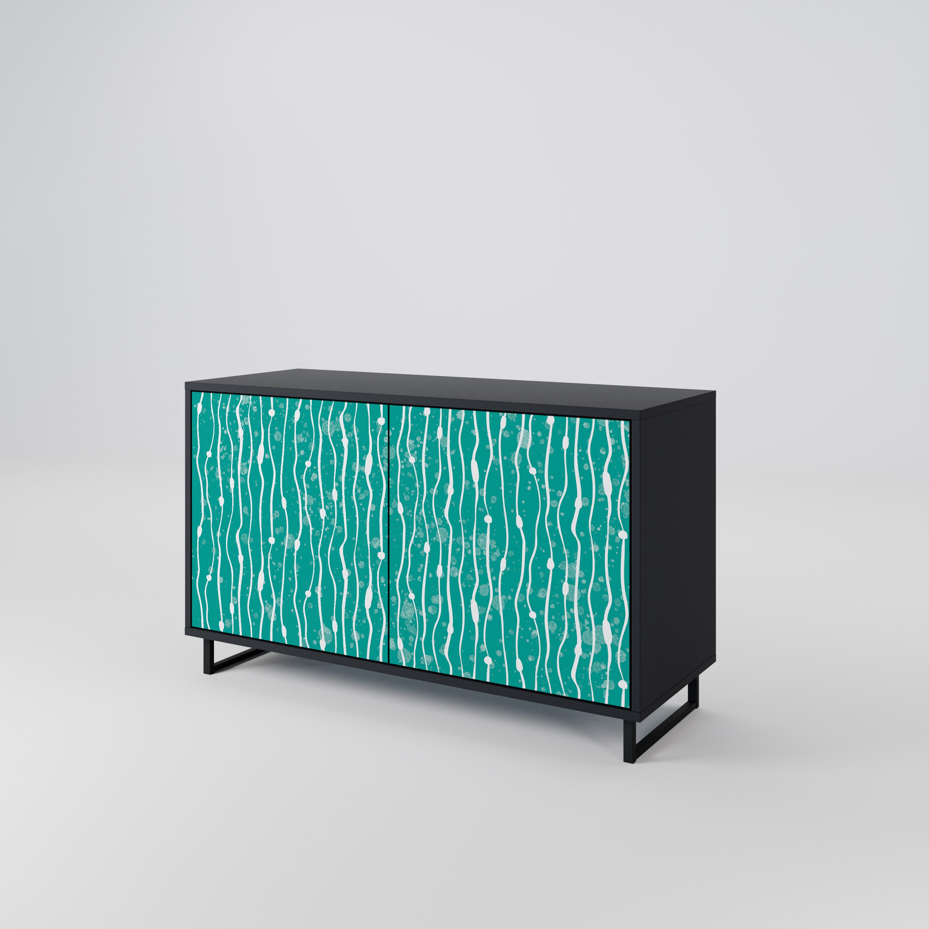 TURQUOISE RAIN 2-Door Sideboard