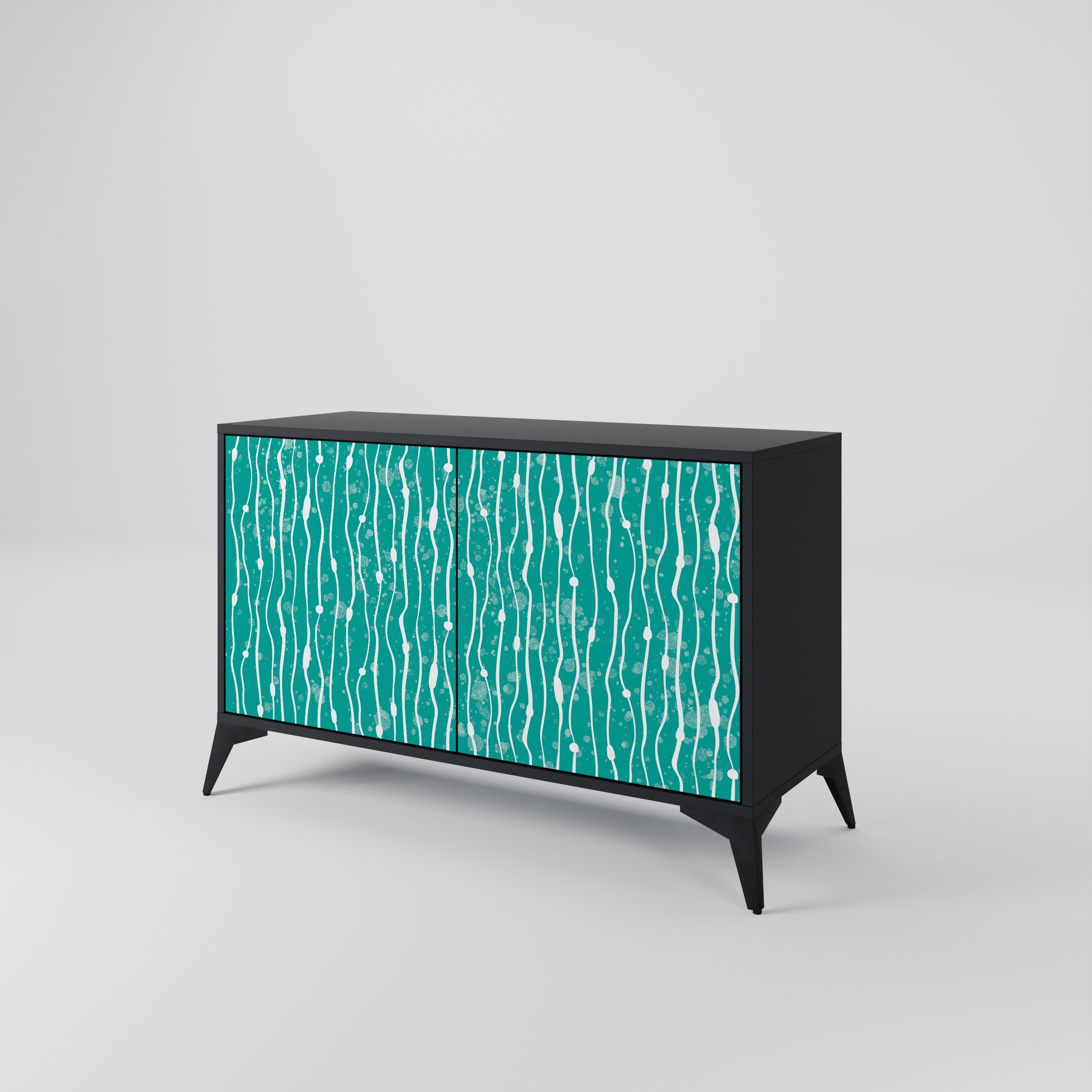 TURQUOISE RAIN 2-Door Sideboard