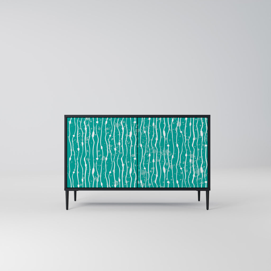 TURQUOISE RAIN 2-Door Sideboard