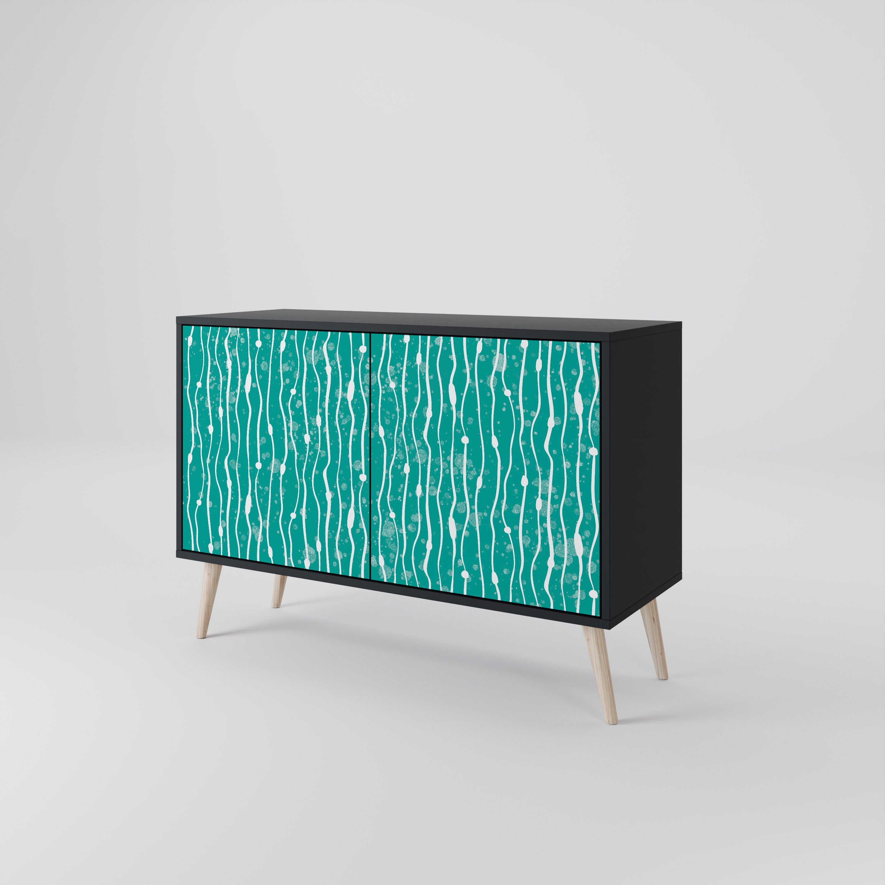 TURQUOISE RAIN 2-Door Sideboard