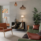 GOLD DUST Μπουφές 2-θυρών